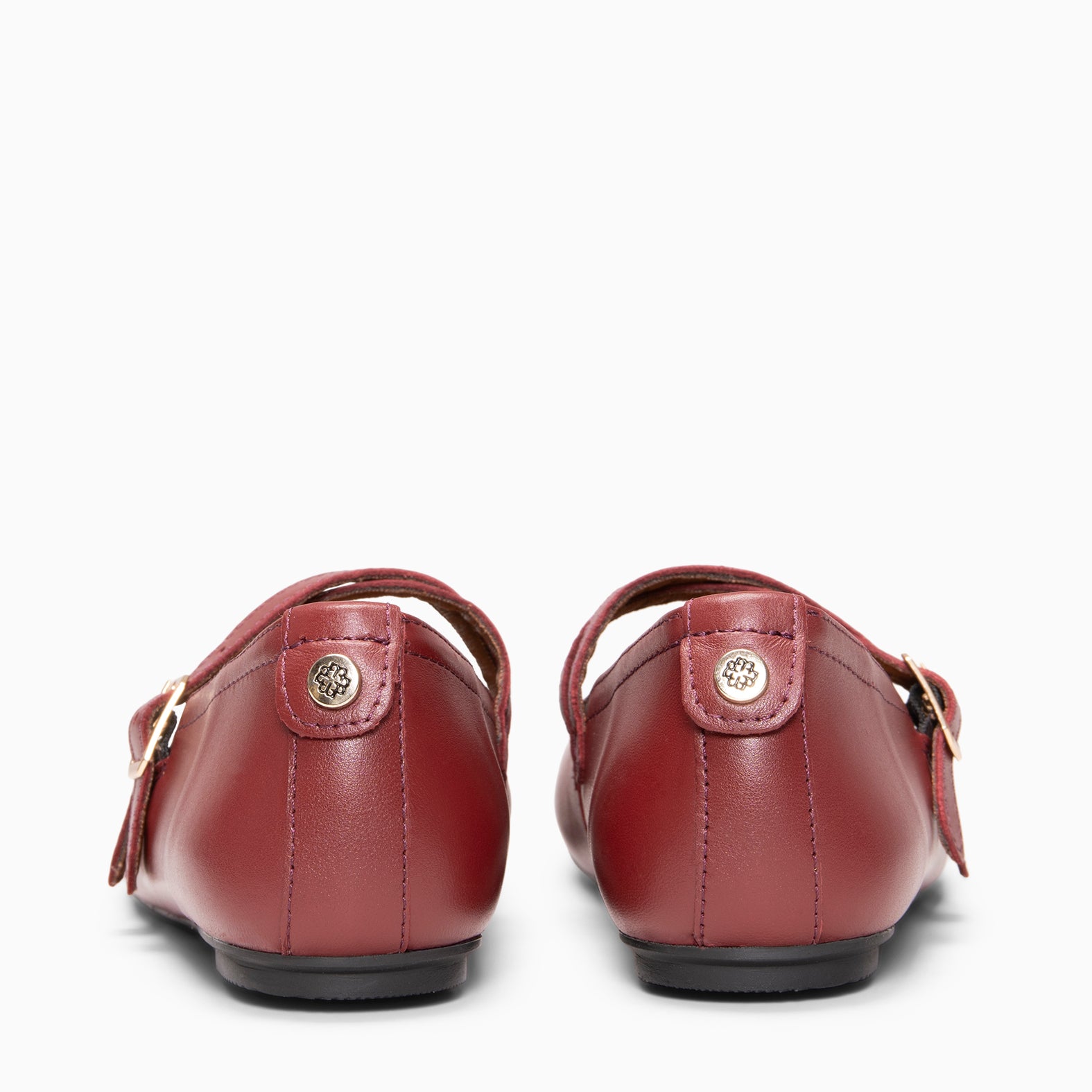 AMAPOLA - BAILARINA PLANA BARESOFT NAPA ROJO