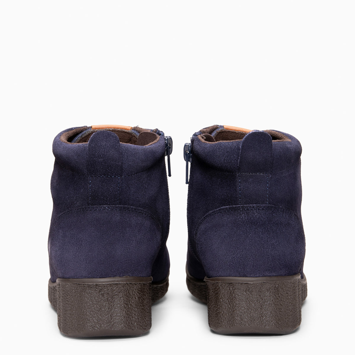 FLEXY – Donkerblauwe sneakers met hoge schacht