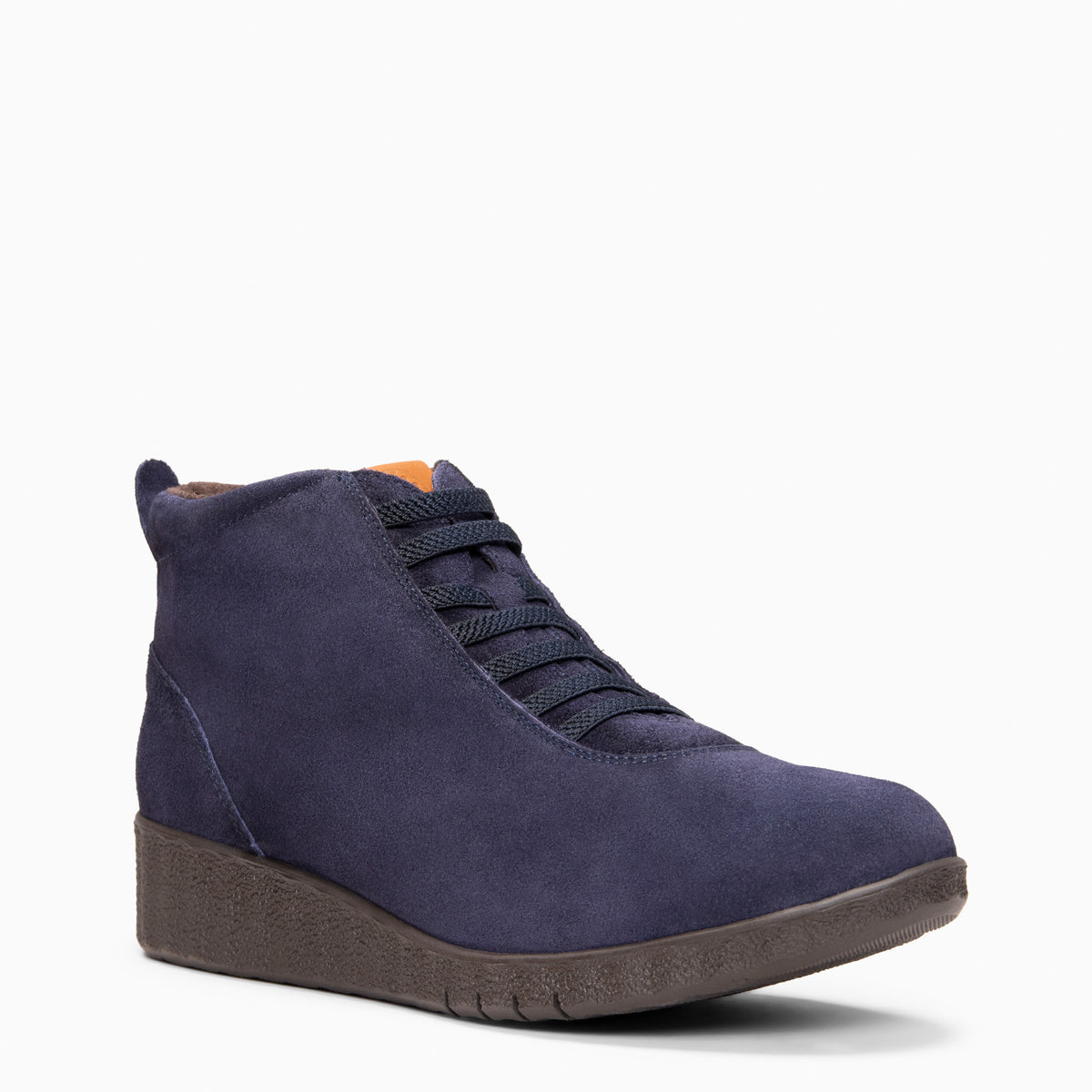 FLEXY – Donkerblauwe sneakers met hoge schacht