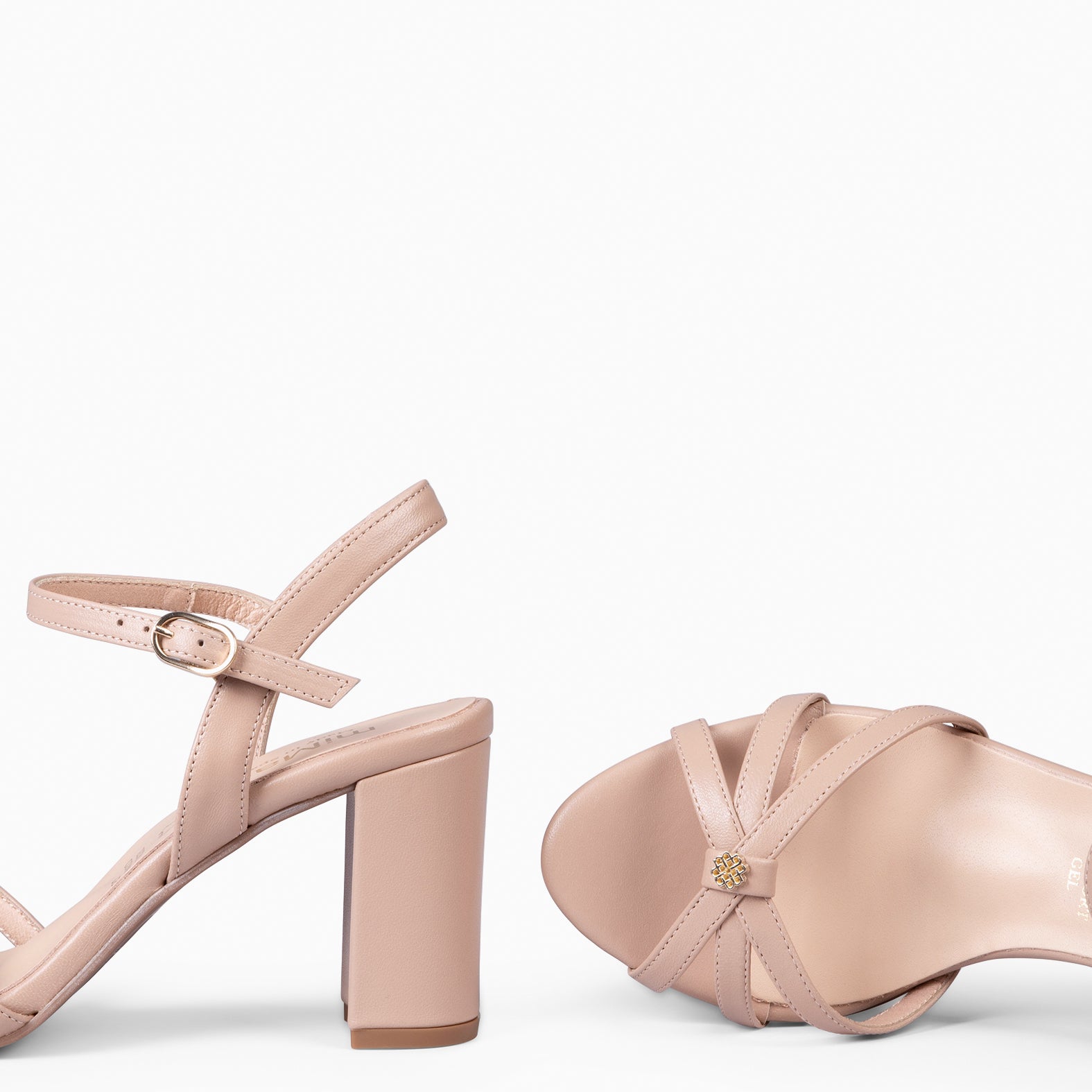 SONIA - NUDE ELEGANT HIGH HEELED SHOE