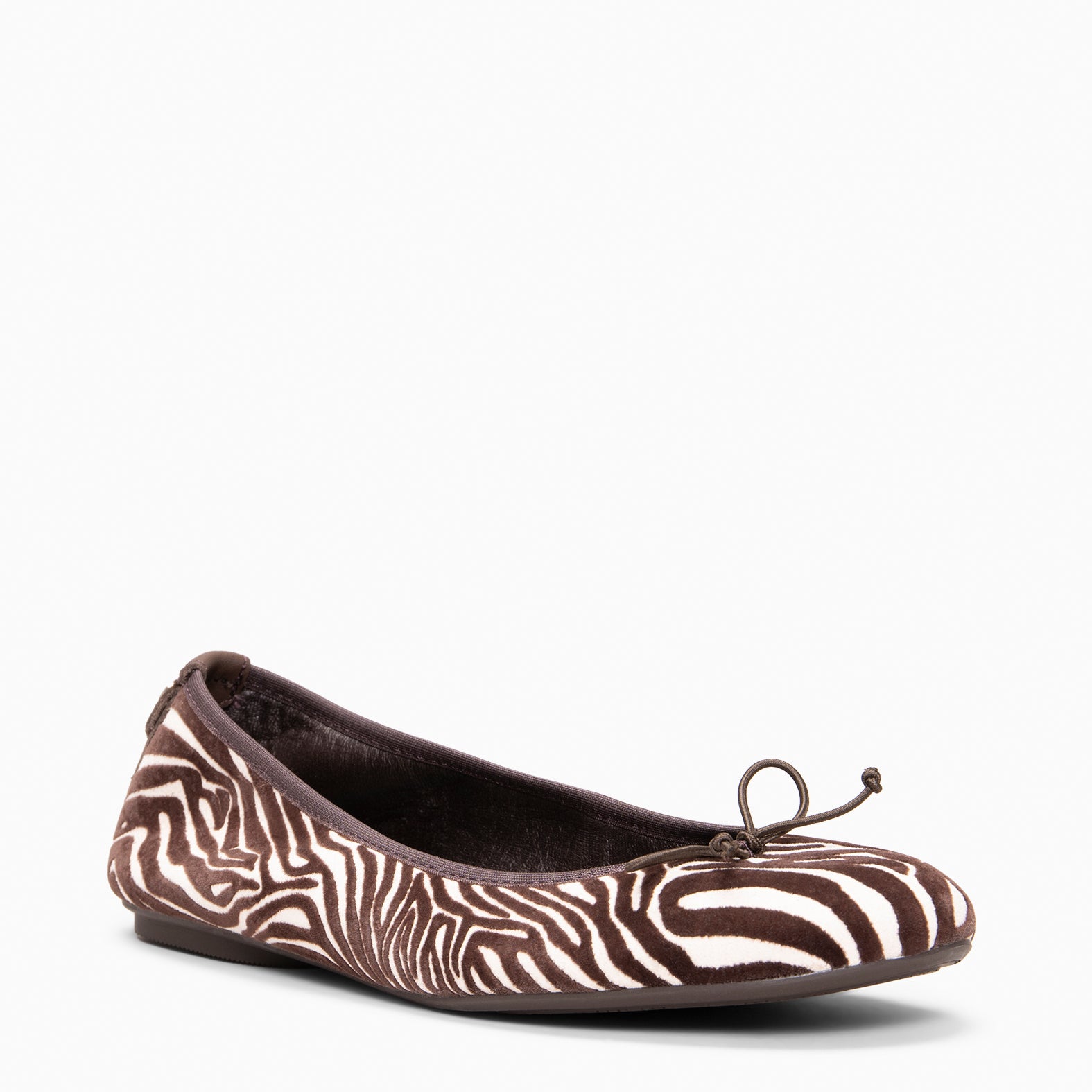 CAMPANILLA - Bailarina Baresoft BEIGE CEBRA