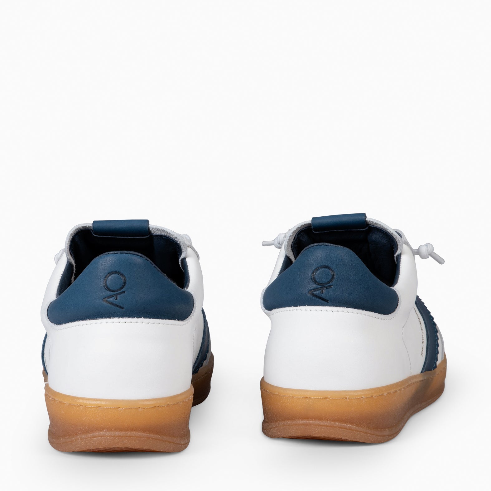 AARON – Sneakers multi cuir BLANC pour homme