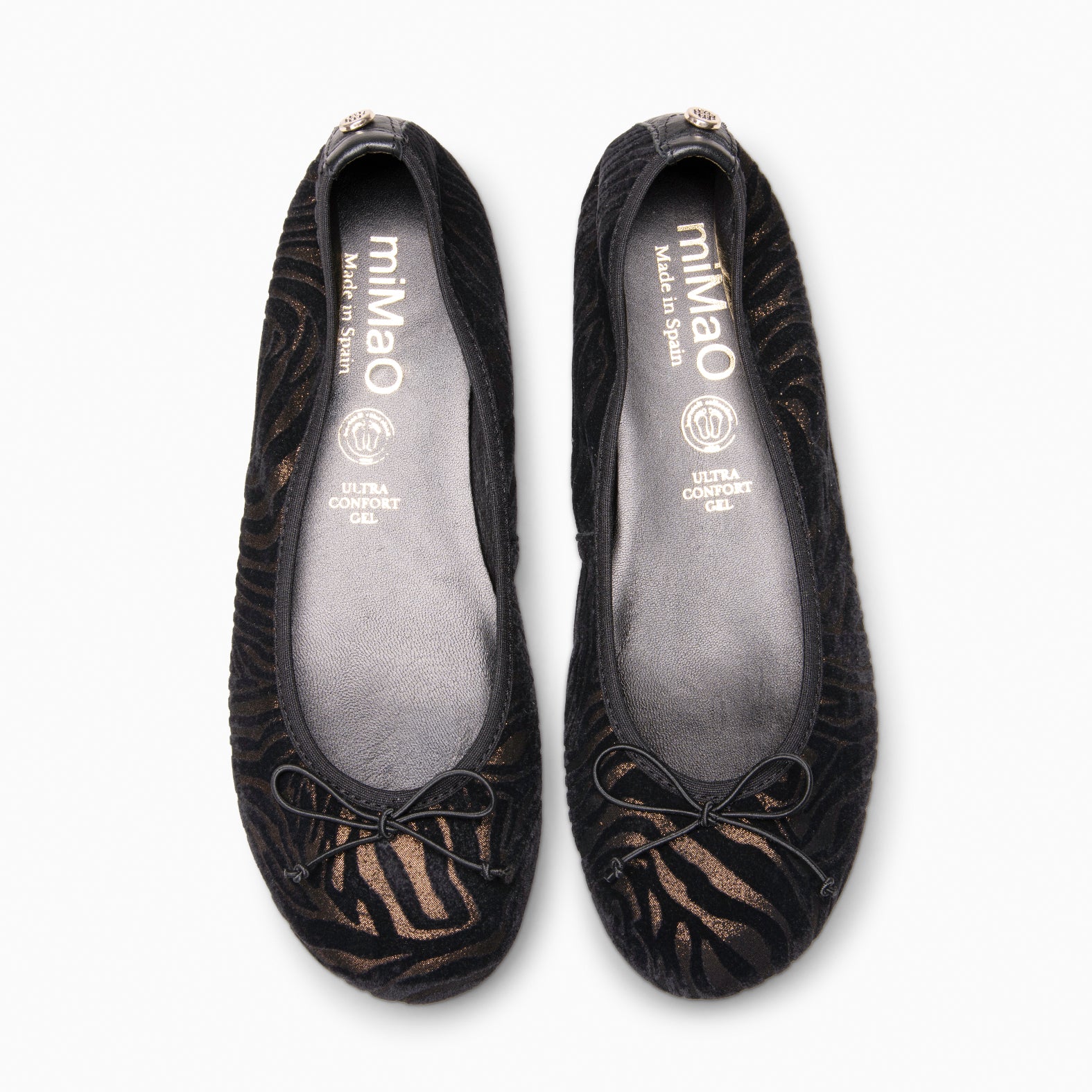 CAMPANILLA - Bailarina Baresoft CEBRA NEGRO