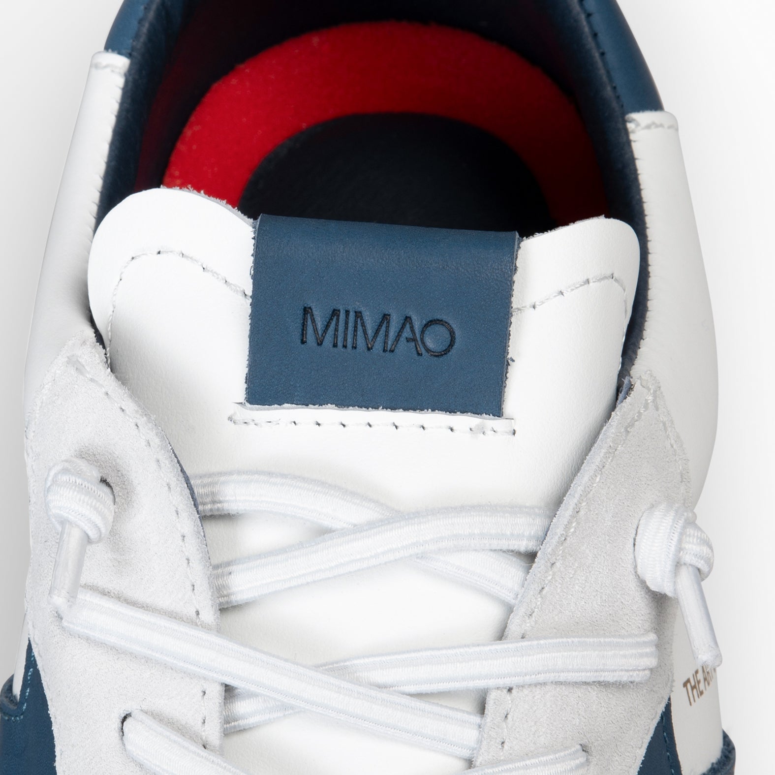 AARON – Sneakers multi cuir BLANC pour homme