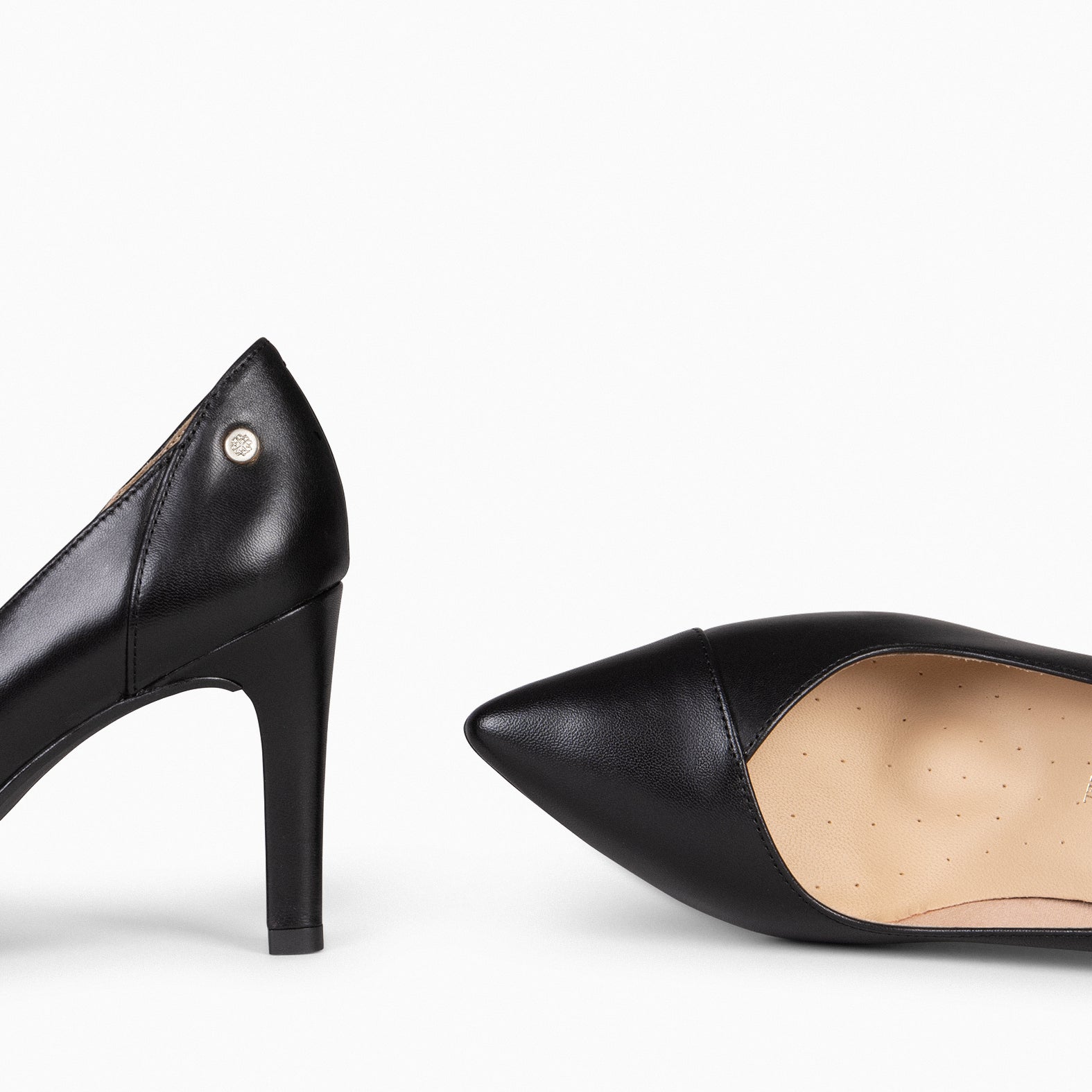 GLAM - BLACK ELEGANT HIGH HEELS