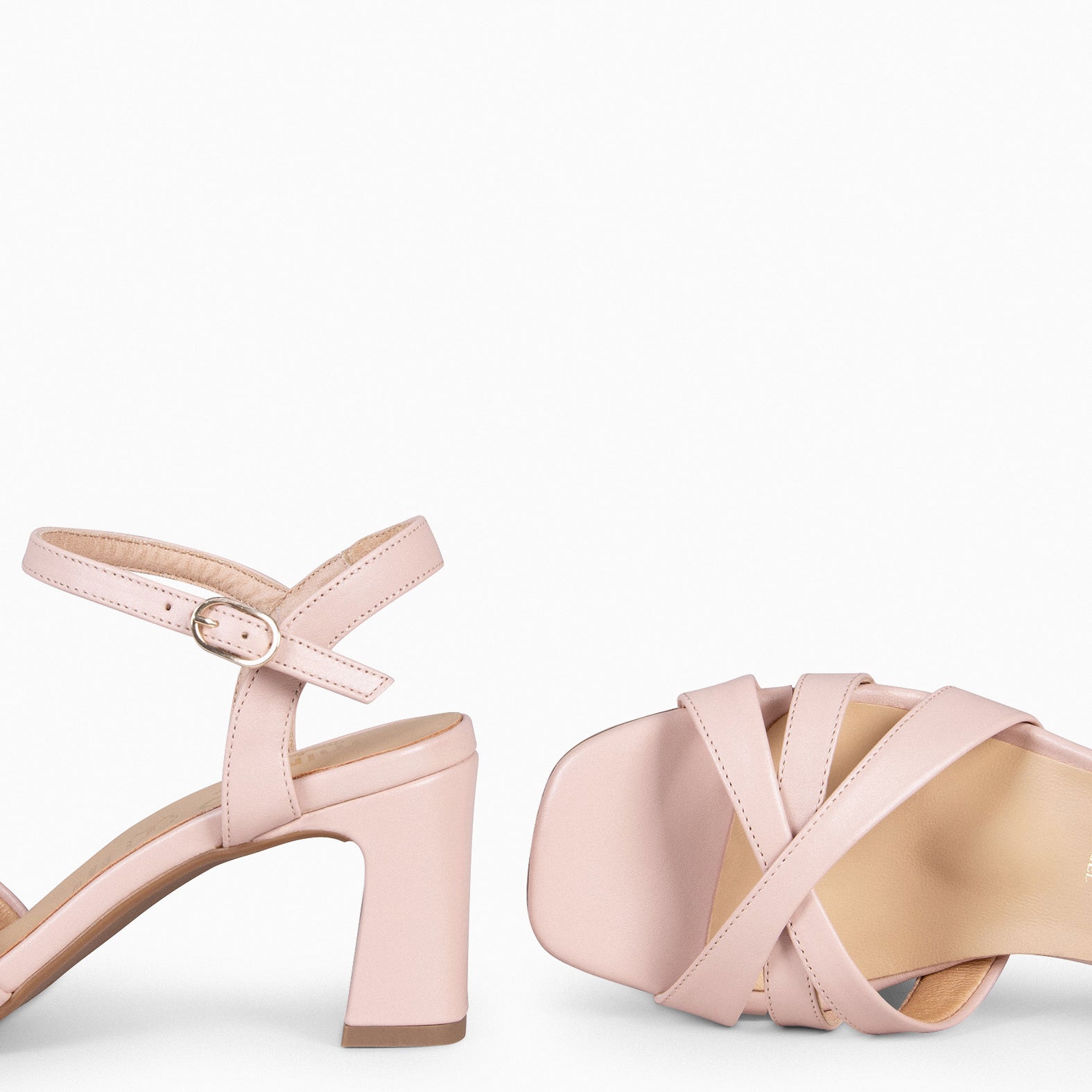 PAULA - NUDE Party Heel Sandals