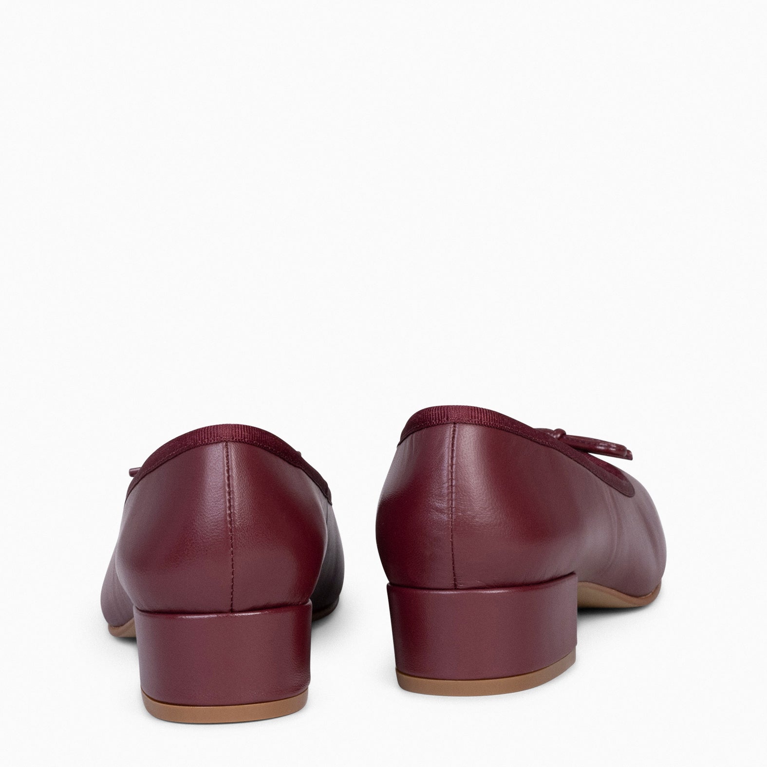 OPERA – Bailarinas con tacón BURDEOS - miMaO ®