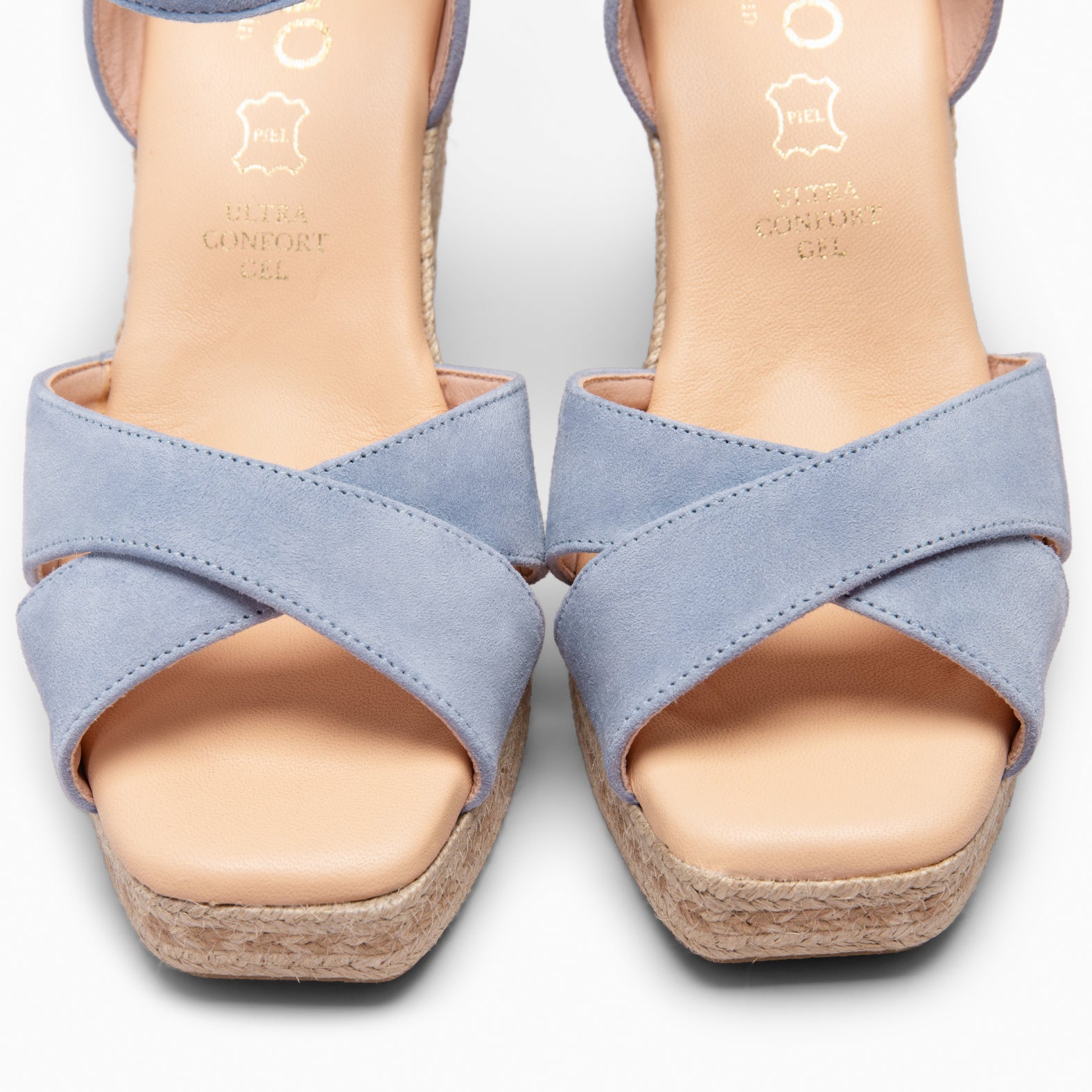 VERA - JEANS WOMEN'S WEDGE ESPADRILLES