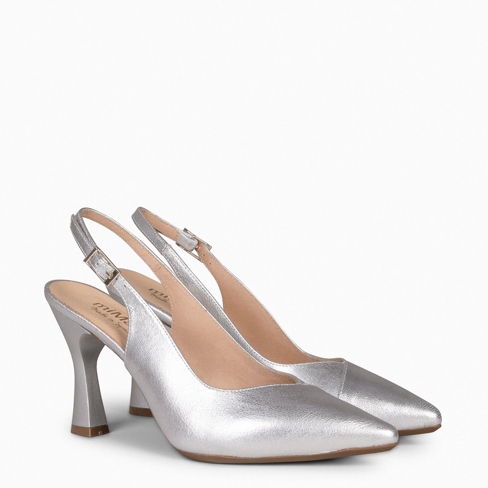 GLAM SLINGBACK – SILVER Slingback pump