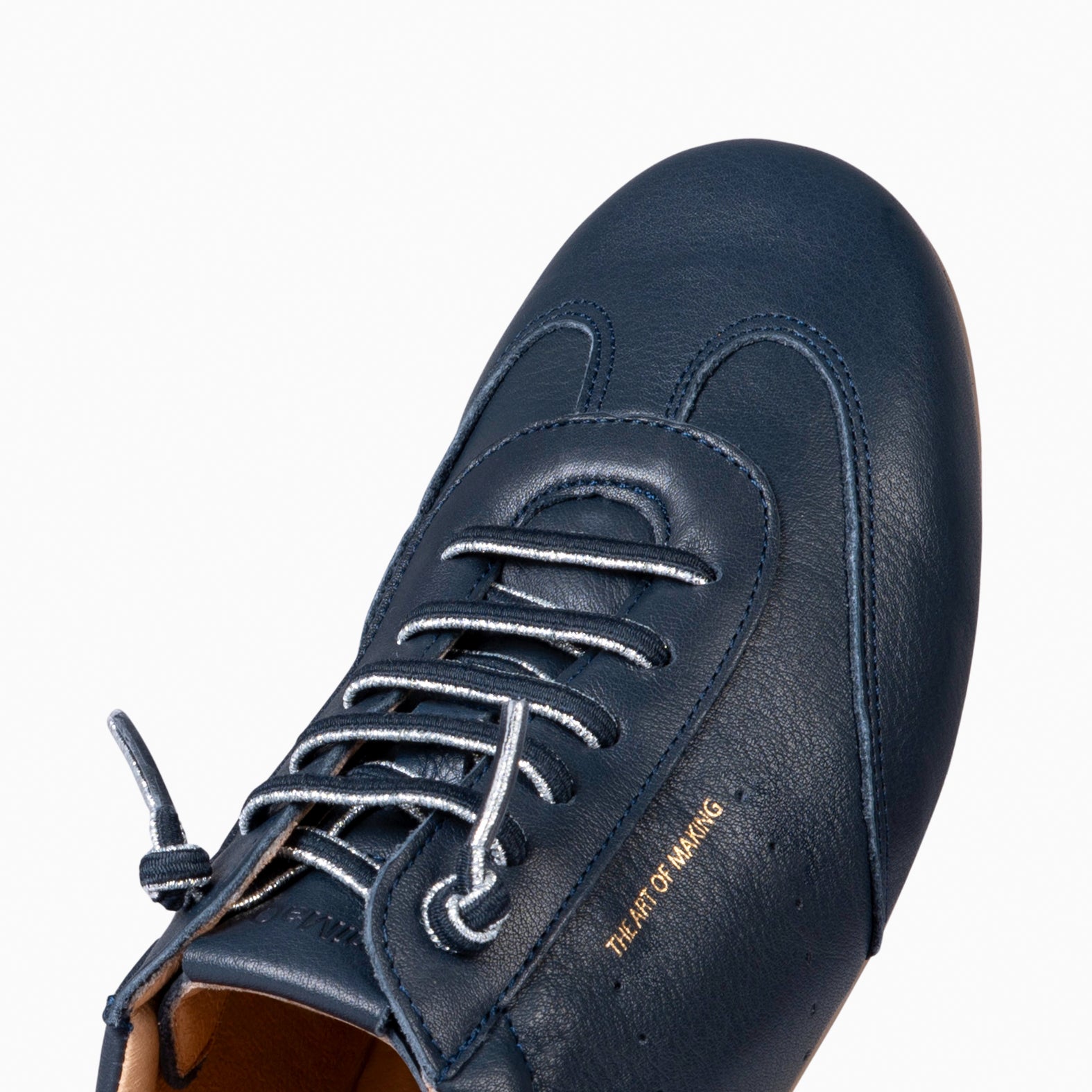DUBLIN - NAVY WOMEN'S SNEAKERS IN NAPPA LEATHER