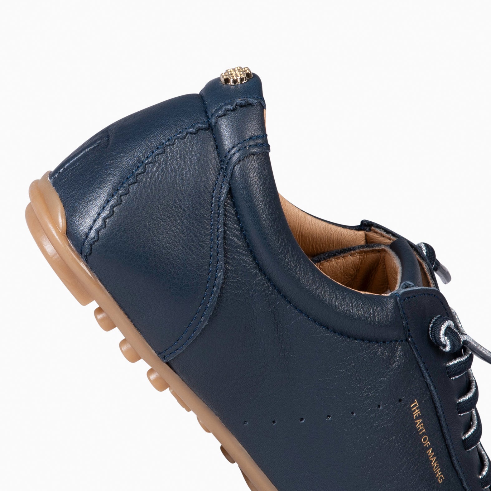 DUBLIN - NAVY WOMEN'S SNEAKERS IN NAPPA LEATHER