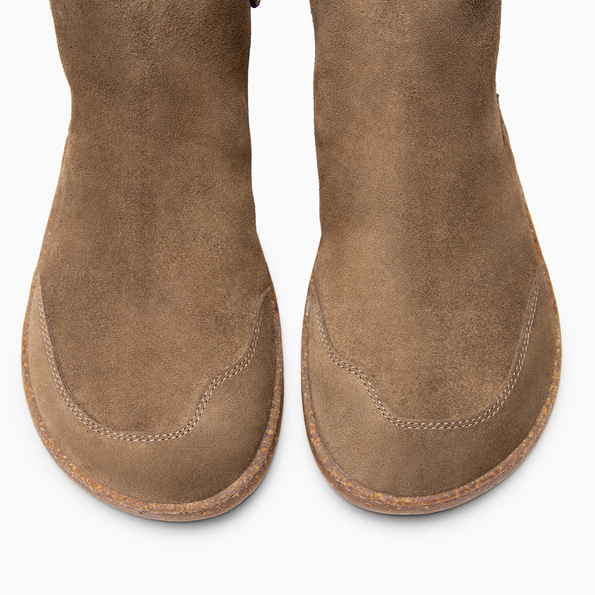 RAIN - Botines Chelsea de ante hidrófugo TAUPE
