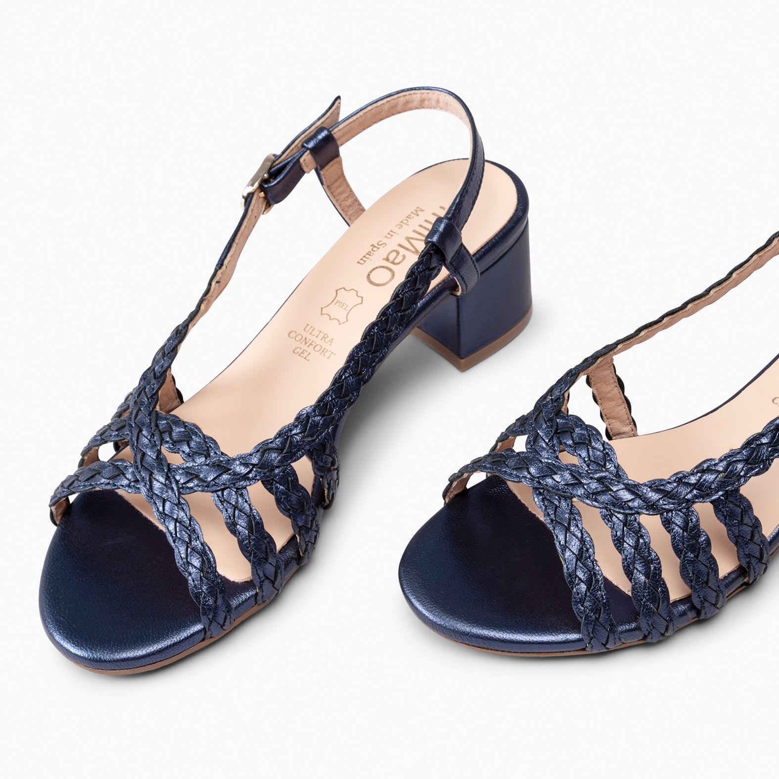 LINA - NAVY Women casual sandals