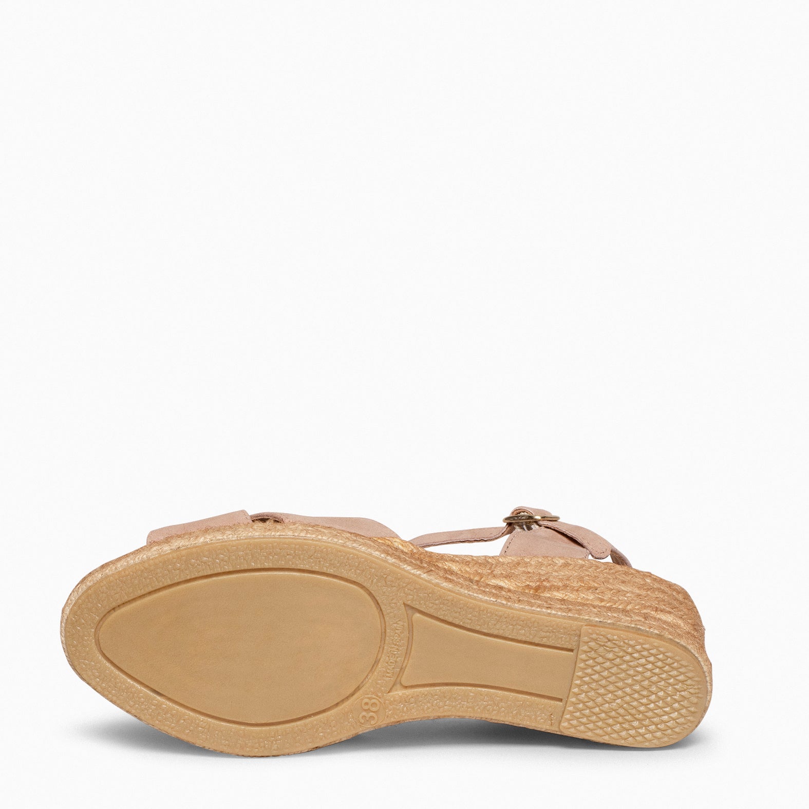 CALPE - NUDE SUEDE LEATHER ESPADRILLE