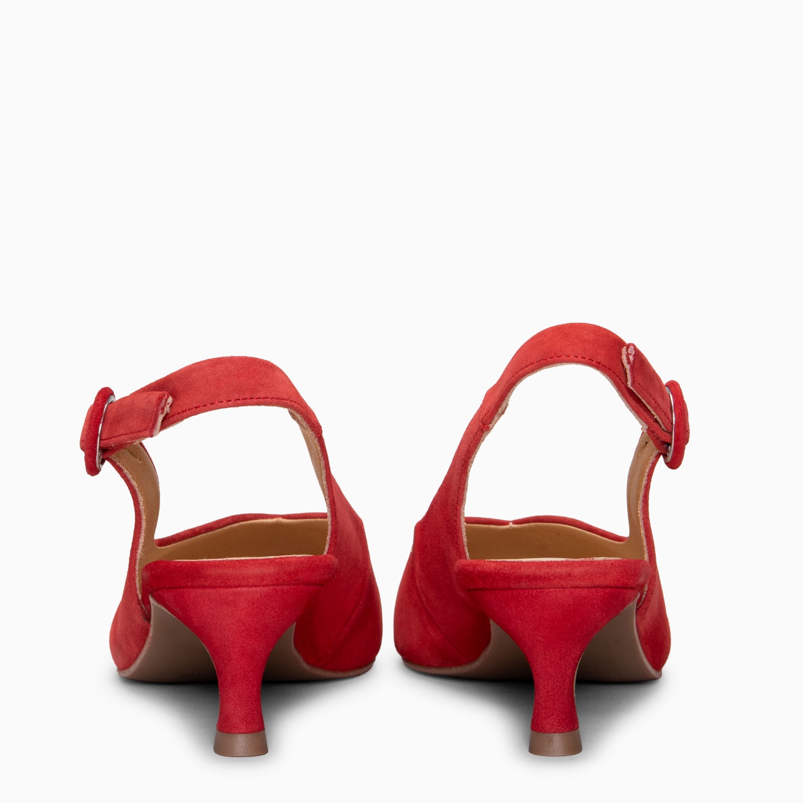 CARMEN – Zapatos de Tacón acampanado ROJO - miMaO ®