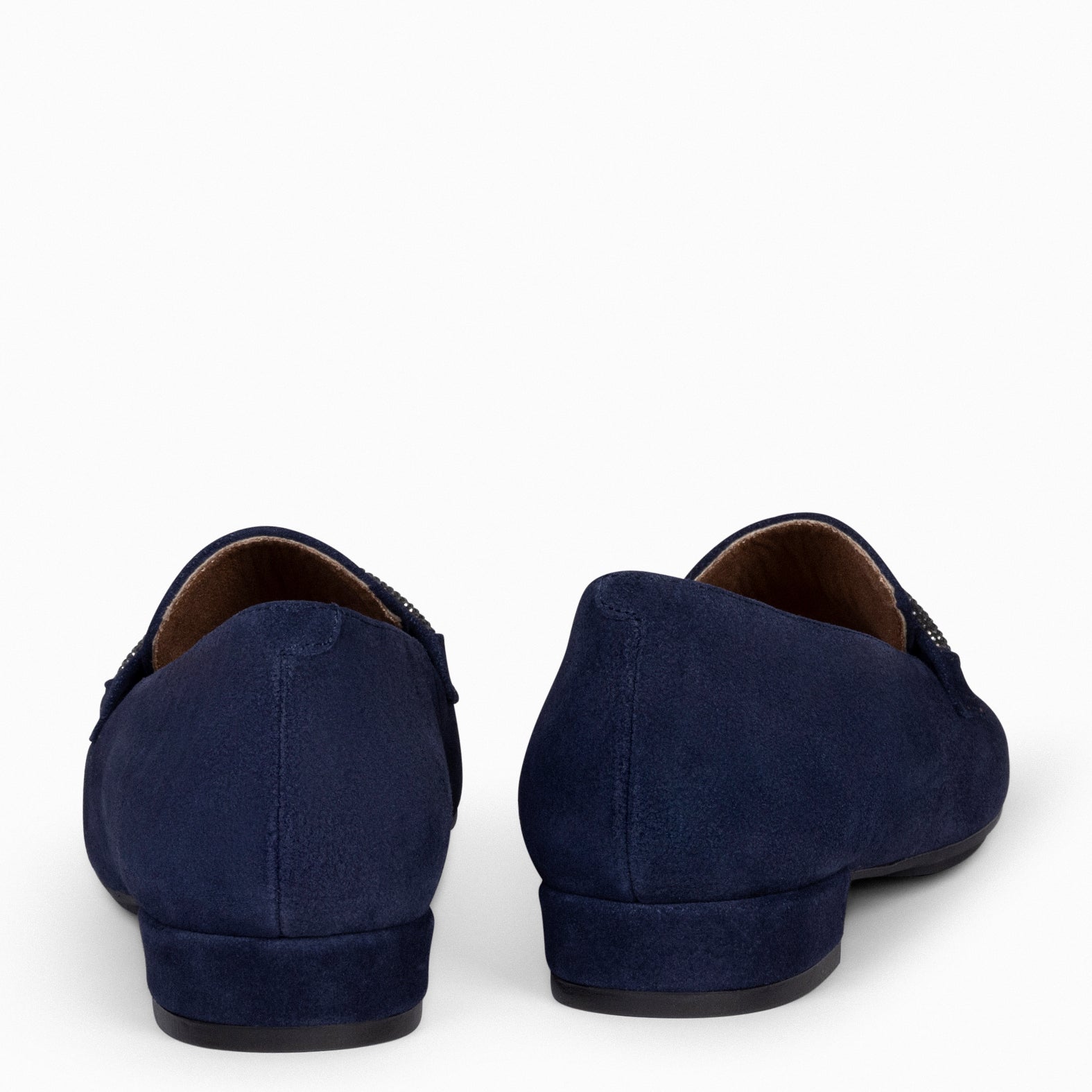 SLIPPERS BRIGHT - NAVY moccasins