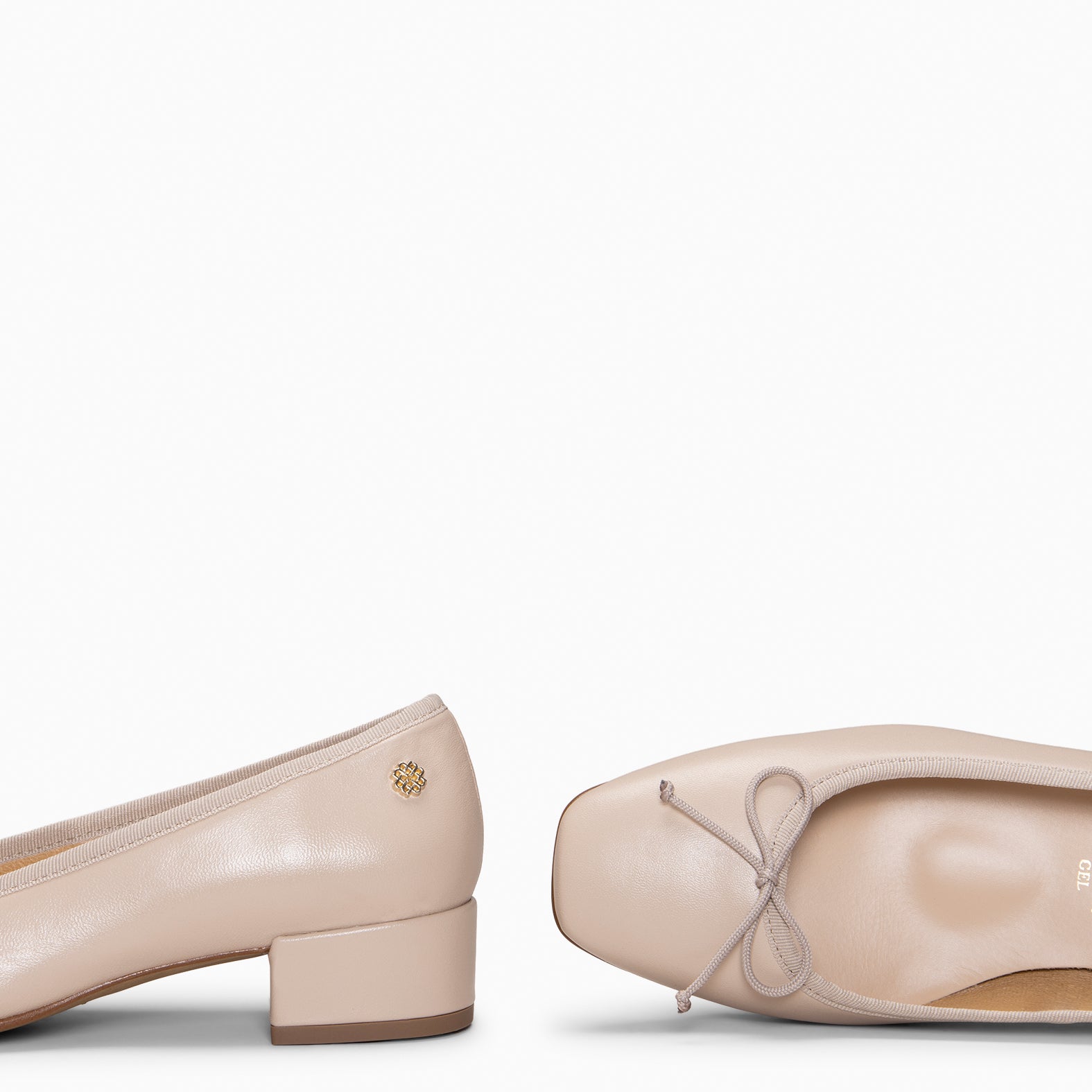 OPERA – Bailarinas con tacón BEIGE - miMaO ®