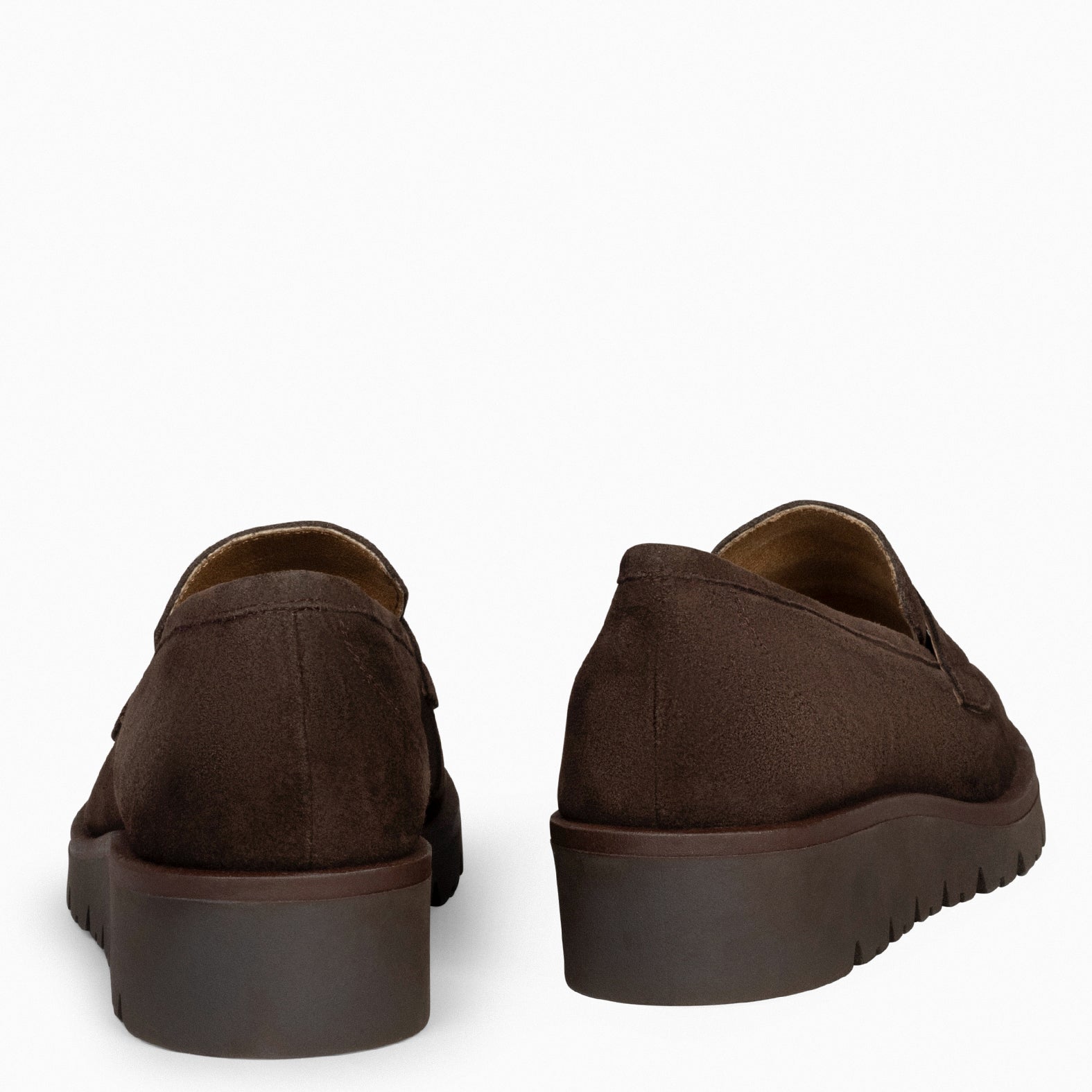 DAFNE - Mocasín con cuña MARRÓN