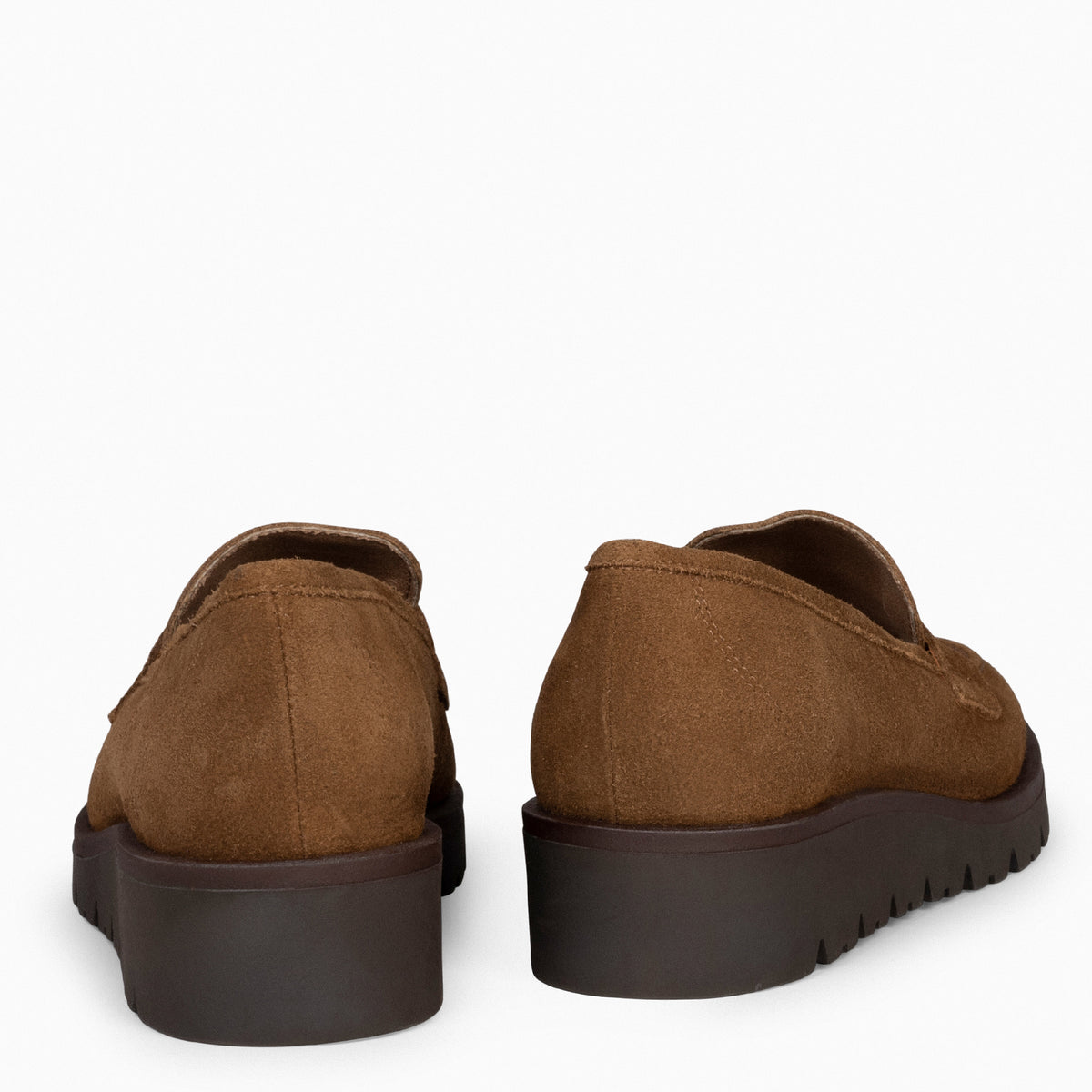 DAFNE - Mocasín con cuña CAMEL