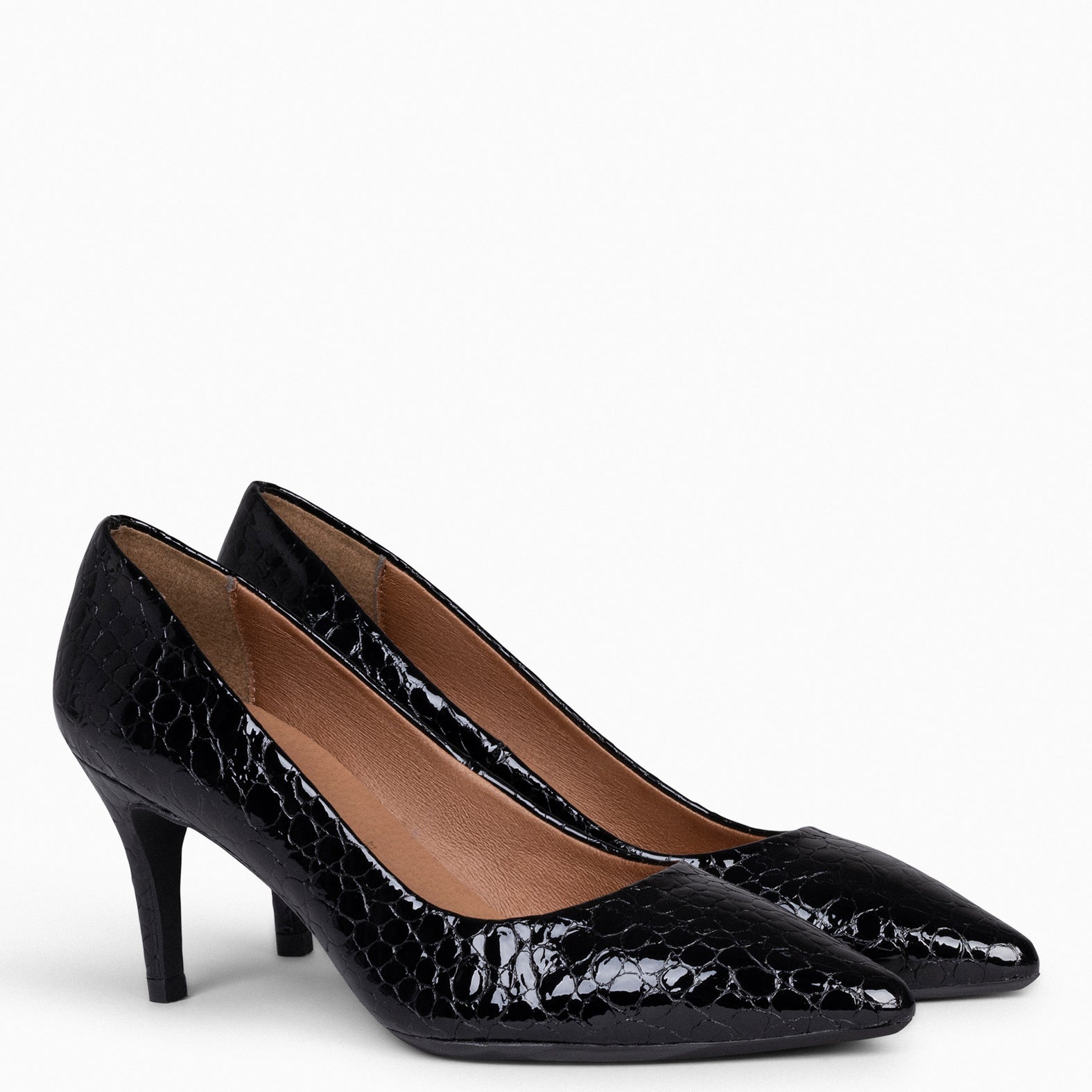 STILETTO SAUVAGE - BLACK Stiletto Heels