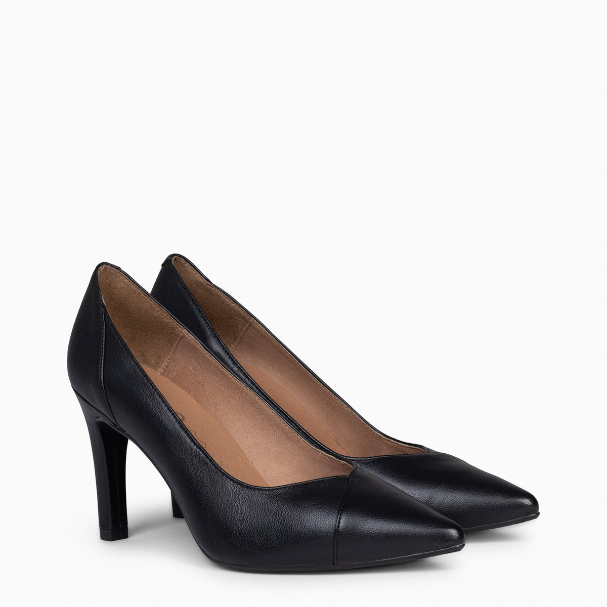GLAM – Zapatos elegantes de tacón alto NEGRO