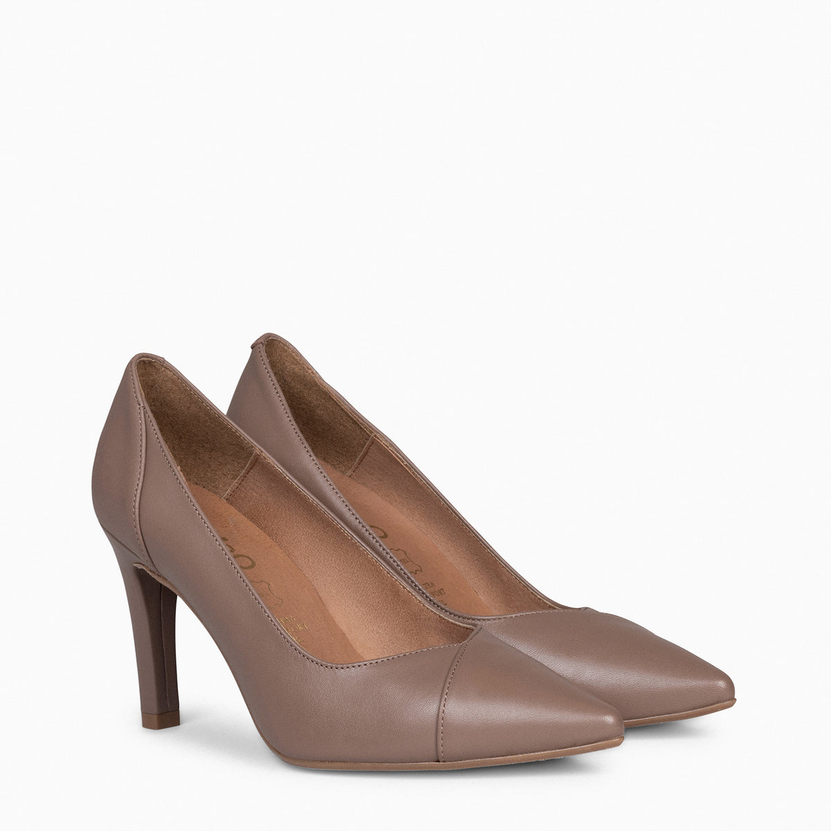GLAM – Zapatos elegantes de tacón alto PIEDRA