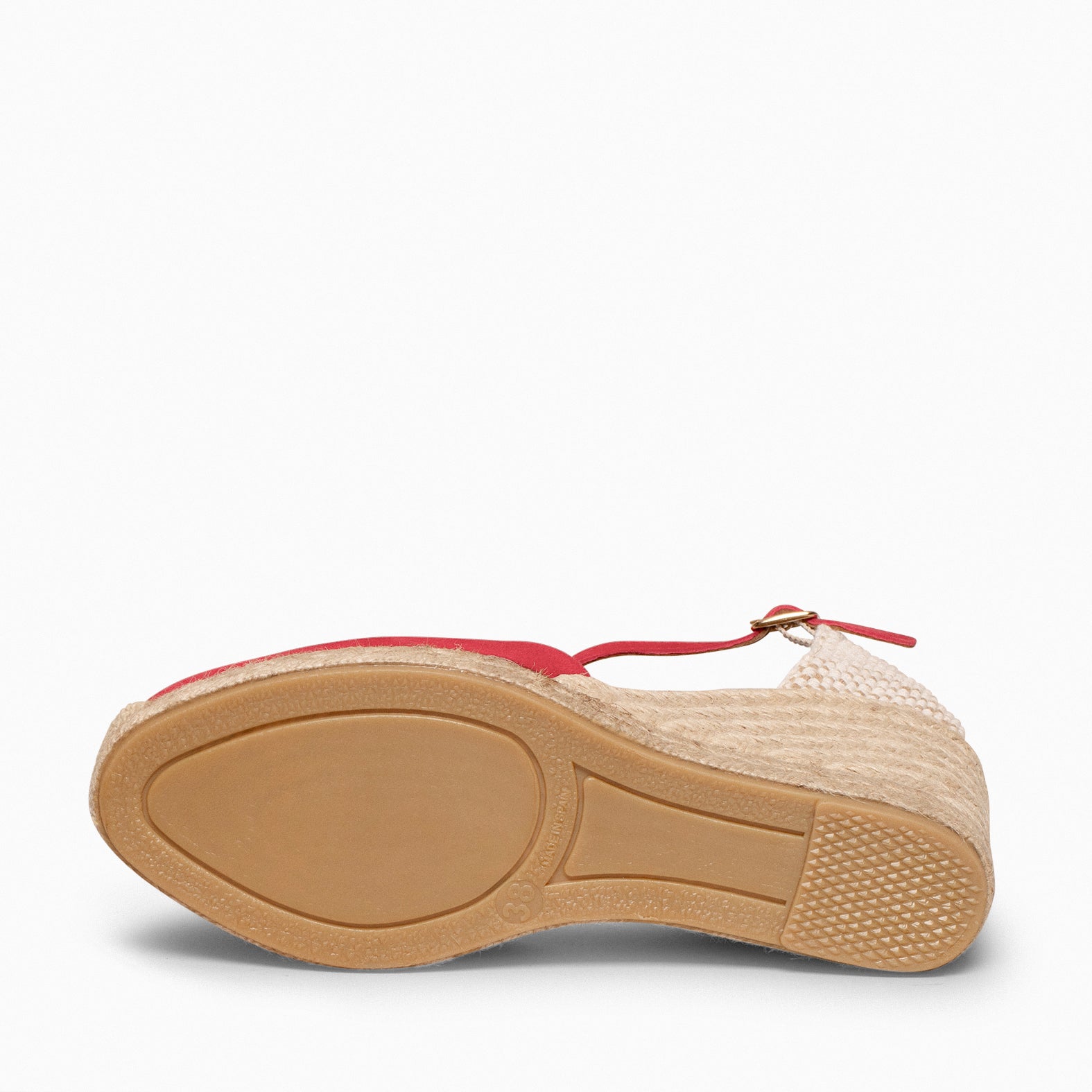 NERJA - RED WEDGE ESPADRILLE
