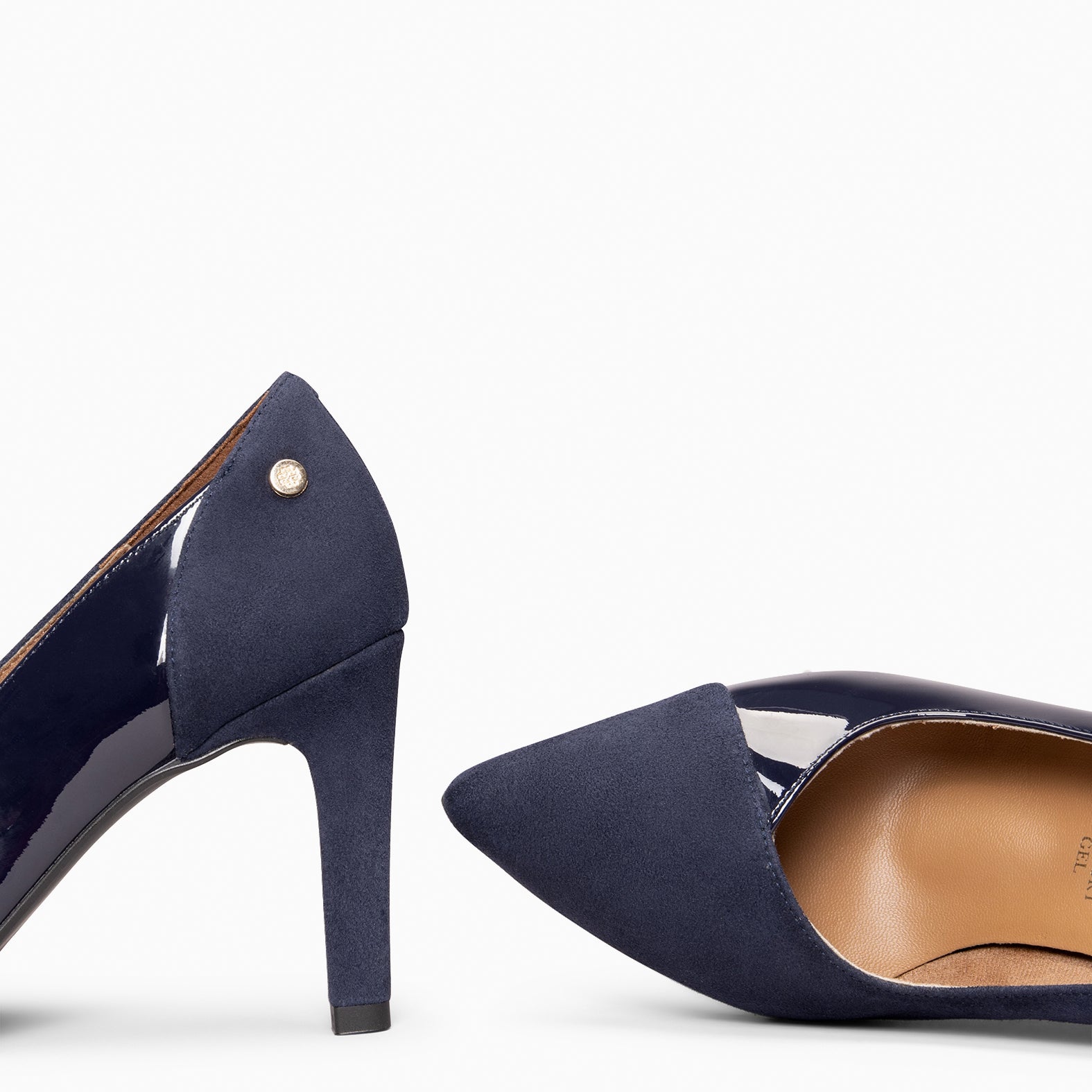 GLAM - Zapatos elegantes de tacón alto MARINO