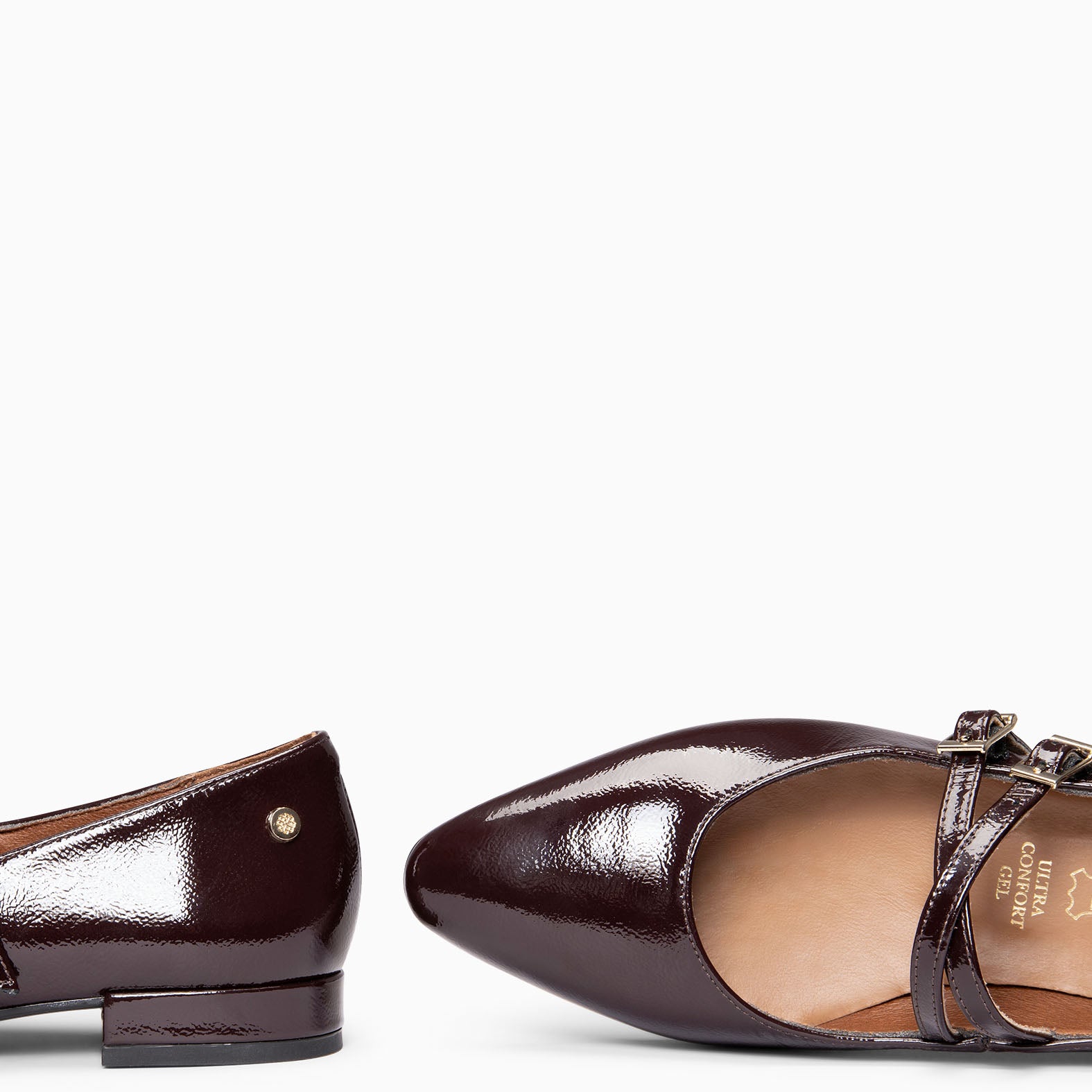 ALANA - Mary Jane à doubles lanières croisées BORDEAUX