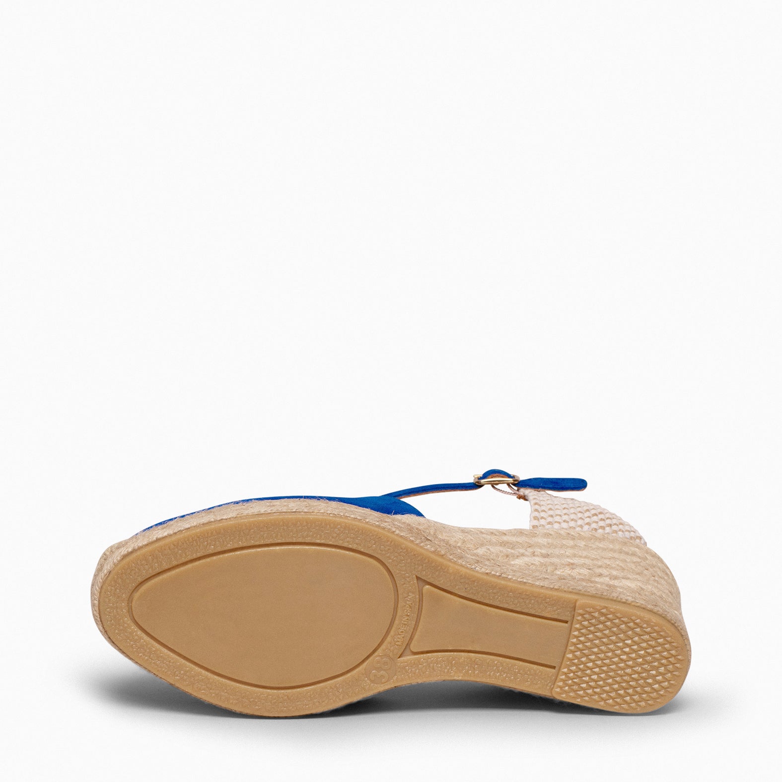 NERJA - ELECTRIC BLUE WEDGE ESPADRILLE