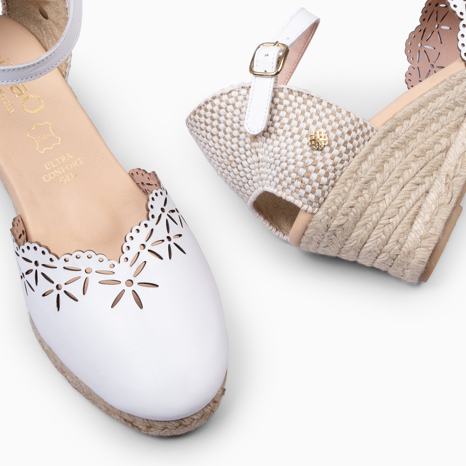 ISLA - CUÑA DE ESPARTO BLANCO