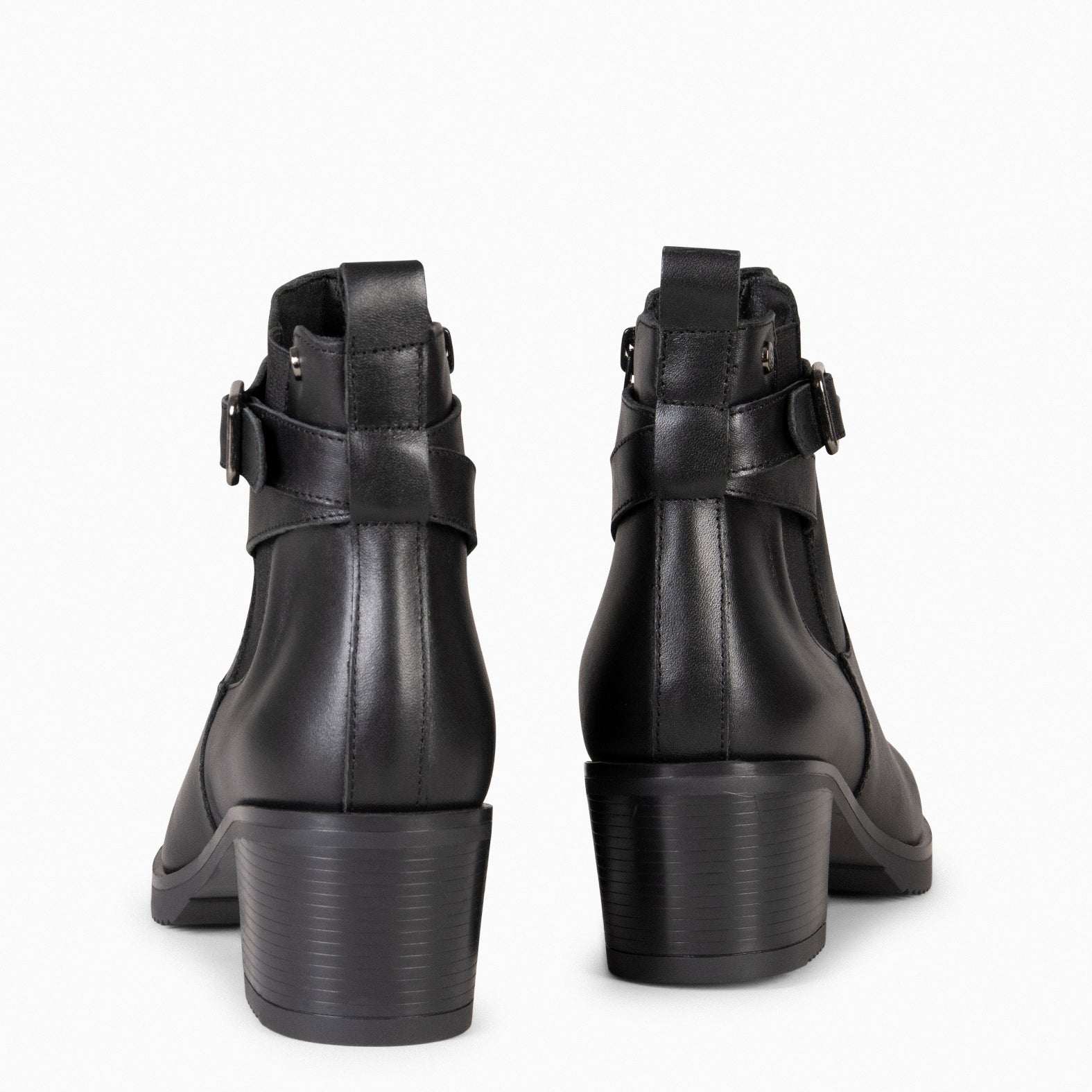 LEMY - Bottines élégantes en cuir NOIR