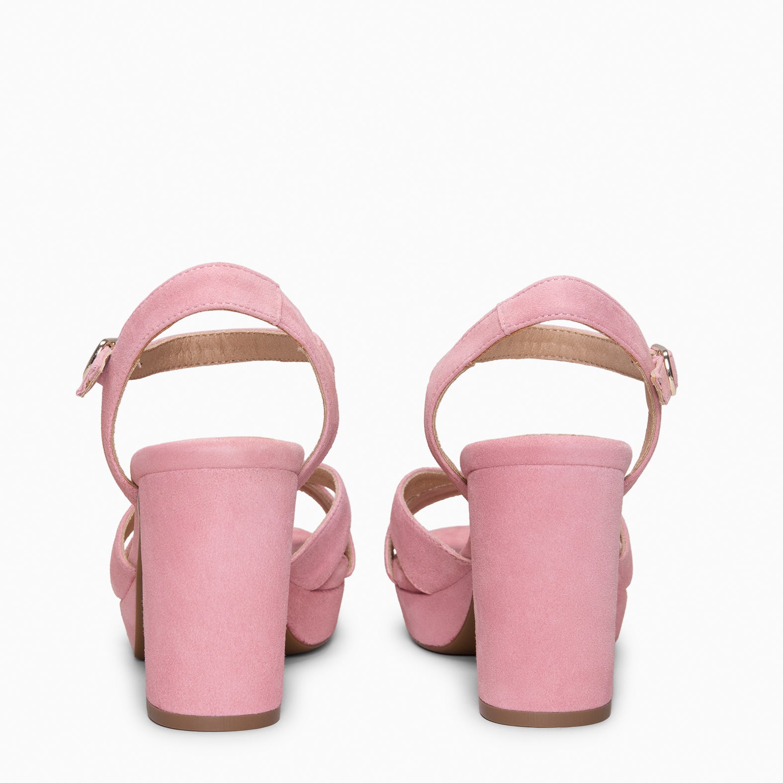 PARIS – Sandalias de fiesta con tacón alto y plataforma ROSA - miMaO ®
