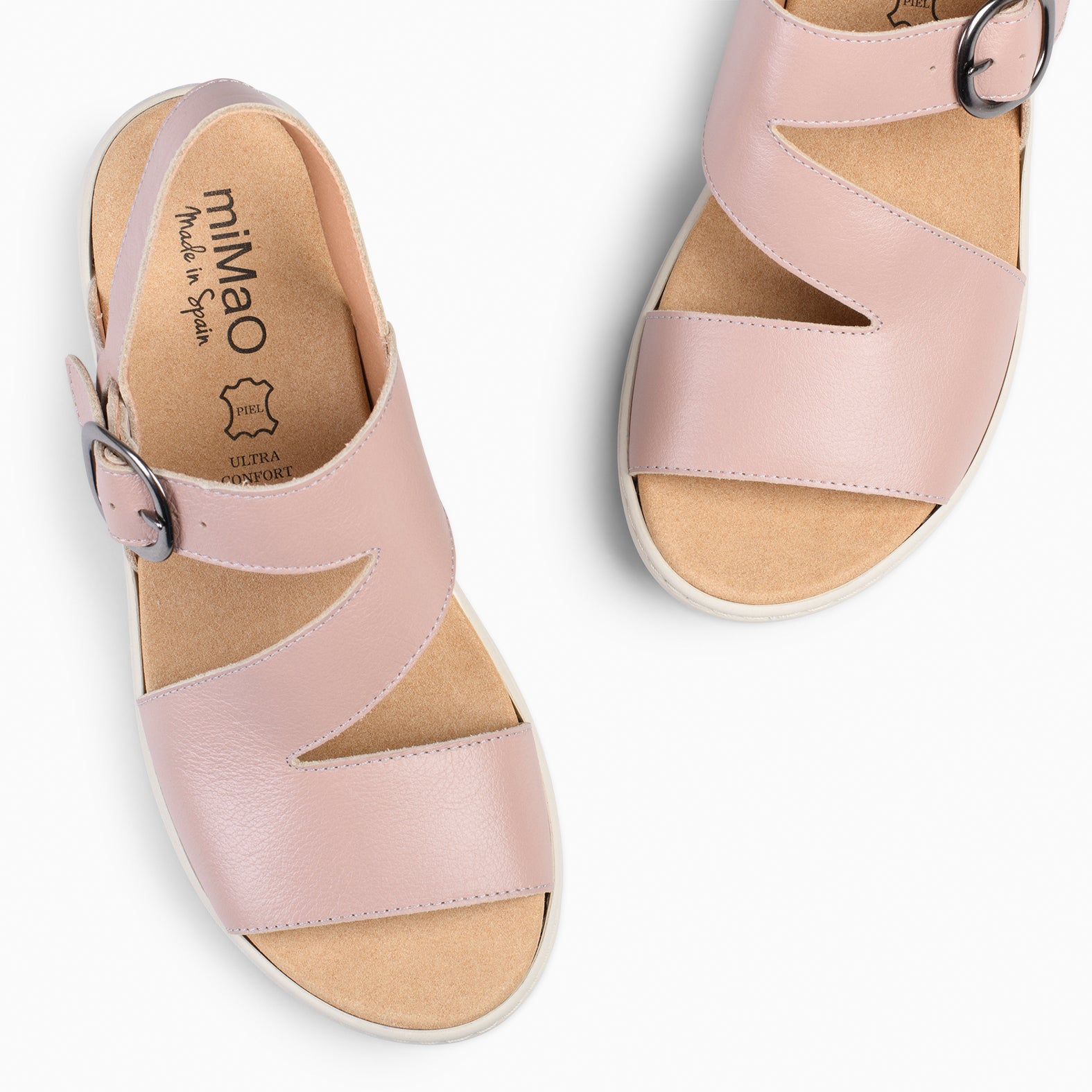 NATURA – Sandales à semelle amovible NUDE