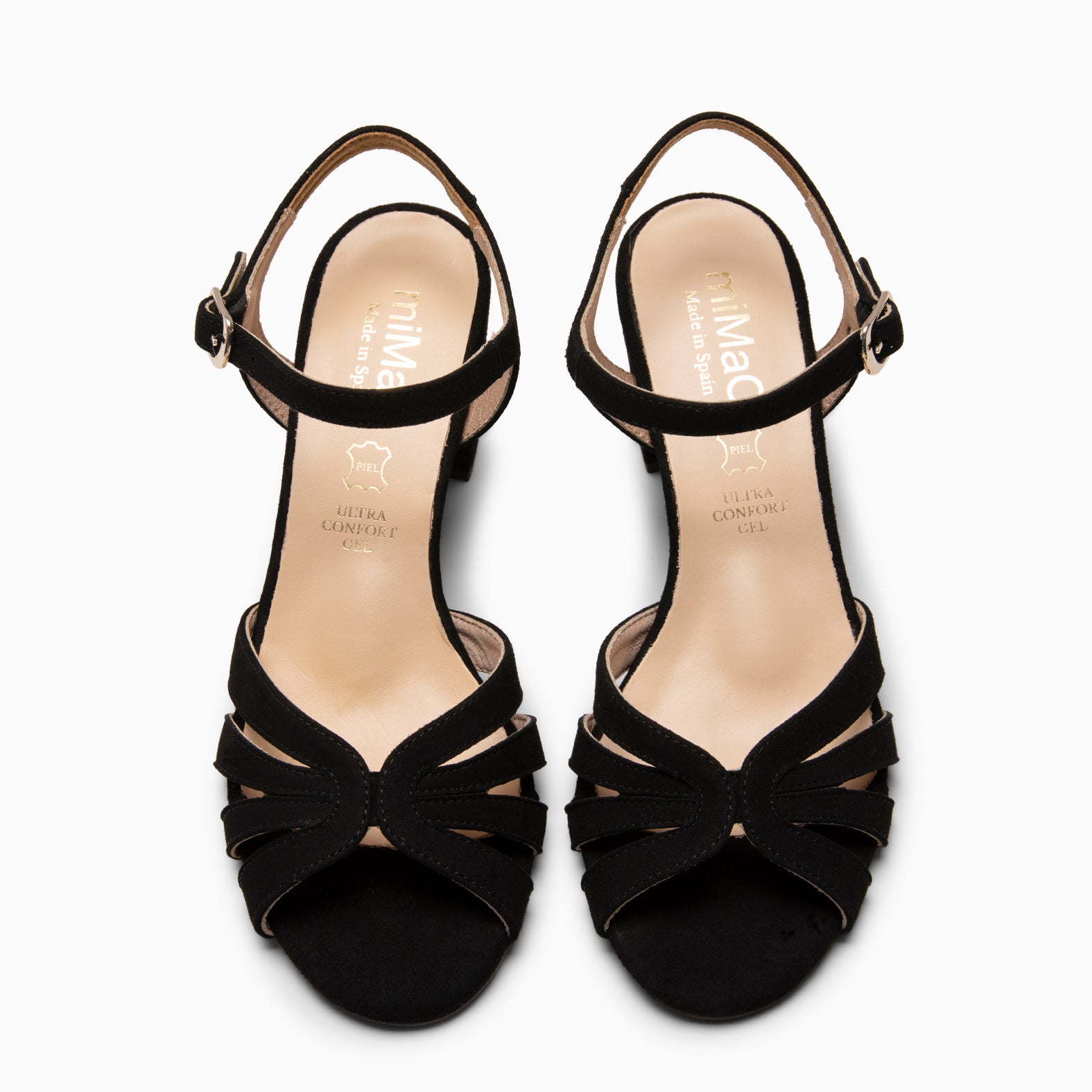 MUSE - BLACK BLOCK HEEL SANDALS