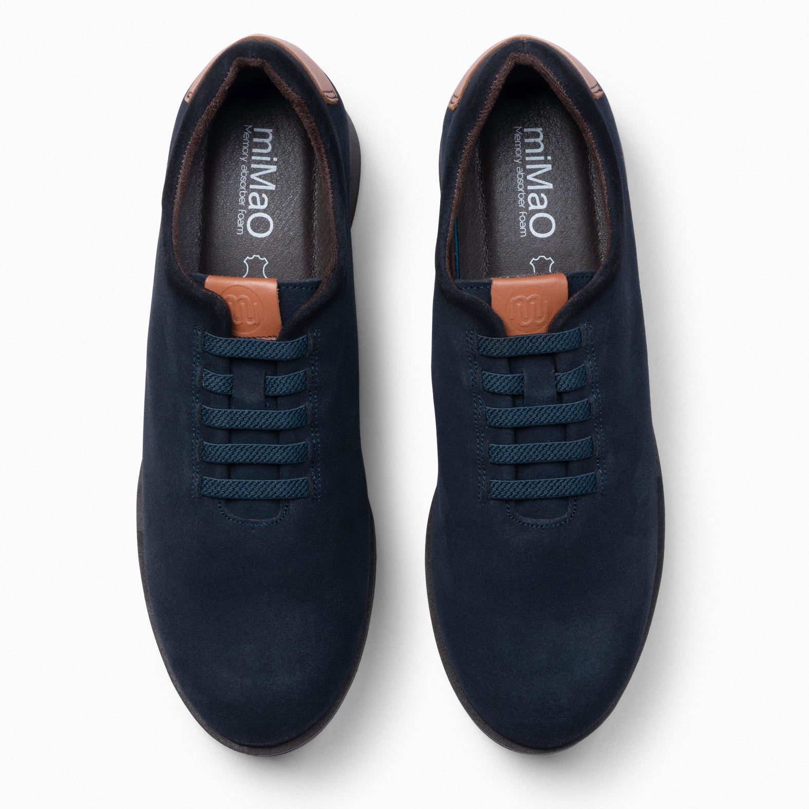 FLY - NAVY sneaker with wedge