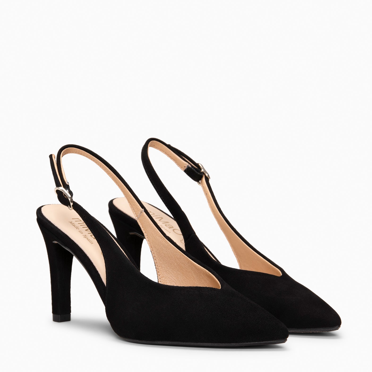 CELILA - Destalonado de tacón alto NEGRO - miMaO ®