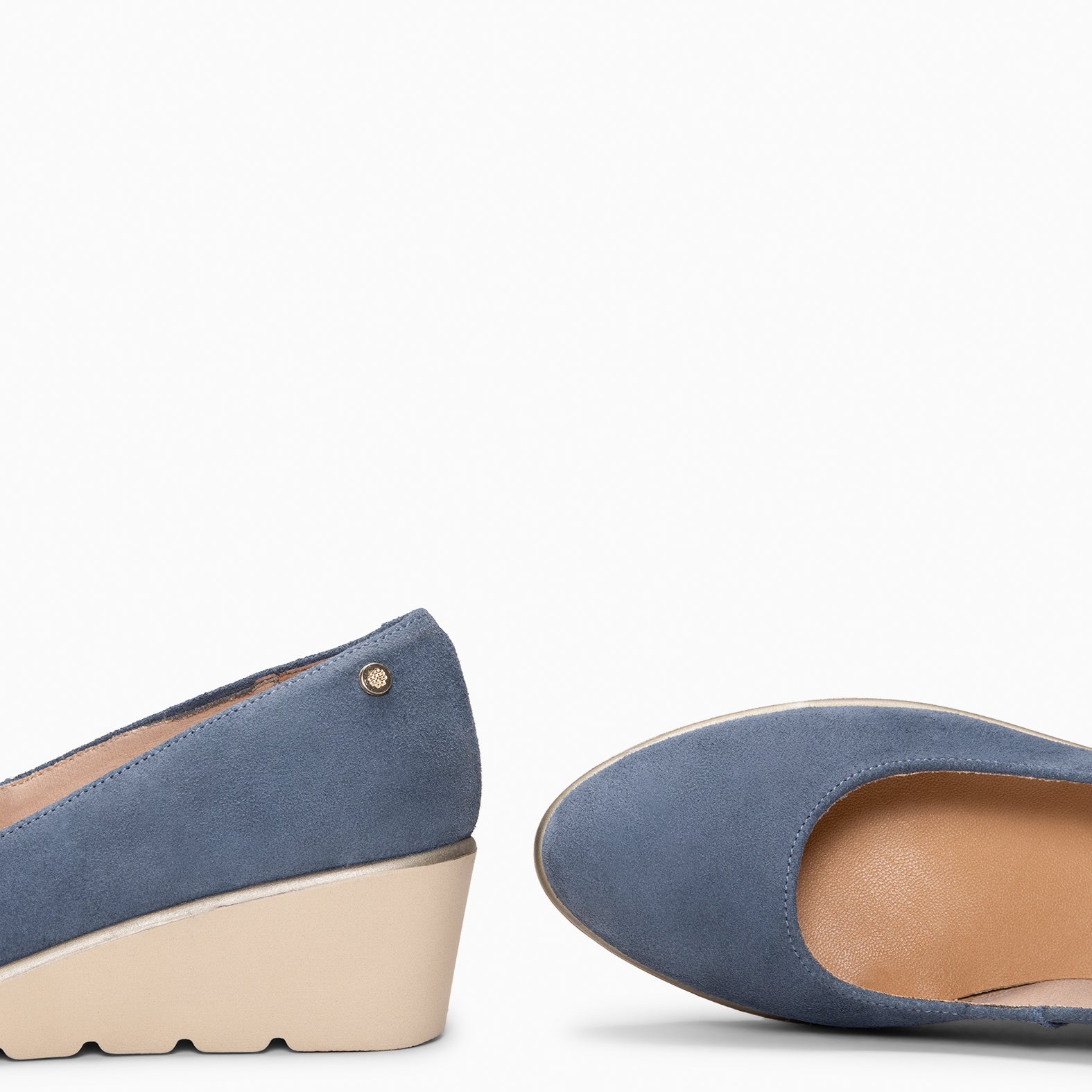 IRIS - Bailarina con cuña JEANS