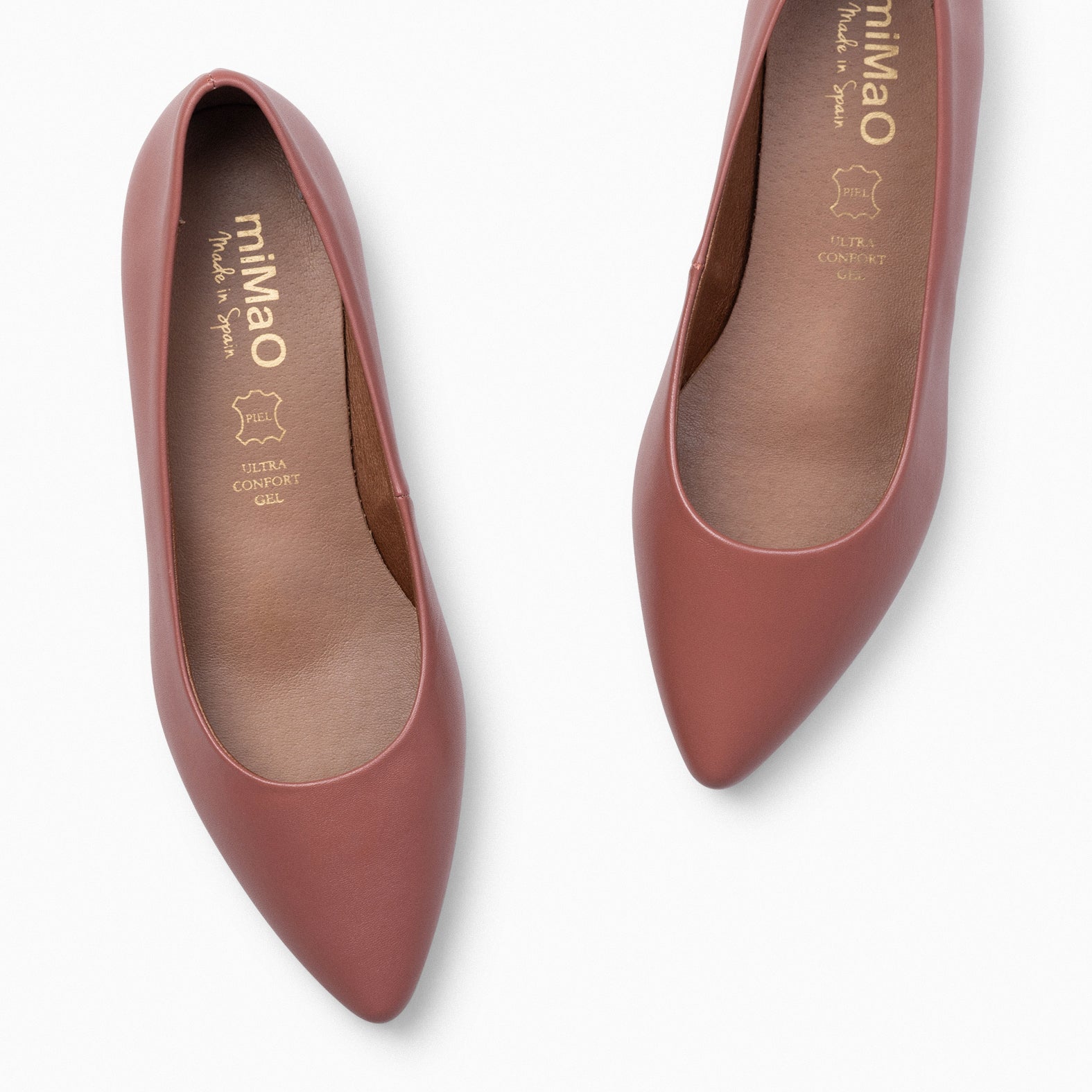 URBAN WEDGE - SALMON shoes with hidden wedge