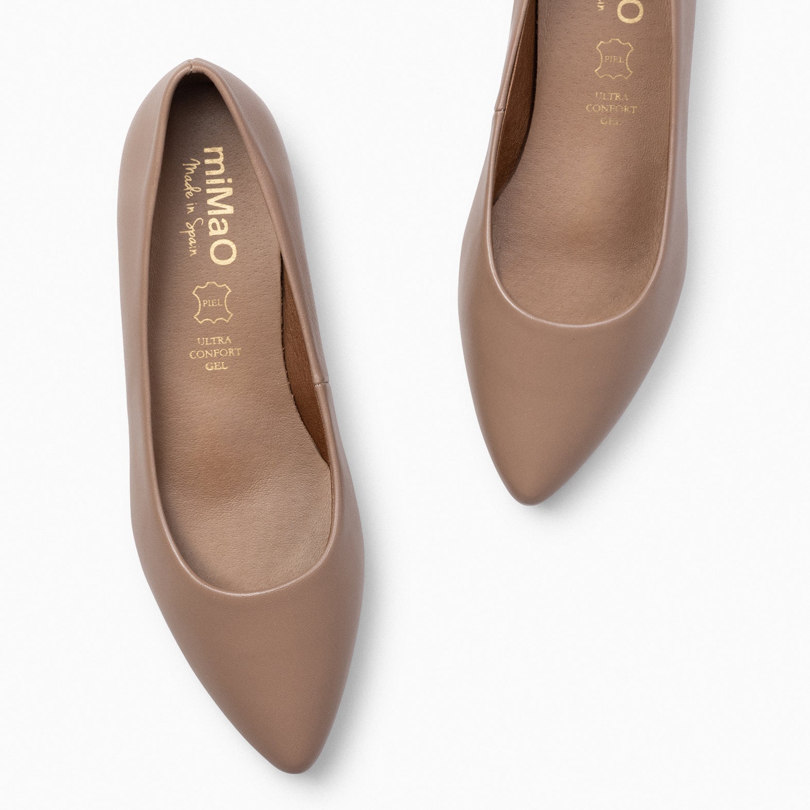 URBAN CUÑA - Zapatos con cuña interna TAUPE