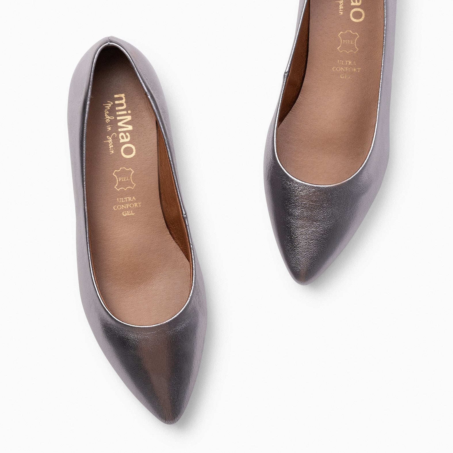 URBAN CUÑA - Zapatos con cuña interna PLATA - miMaO ®