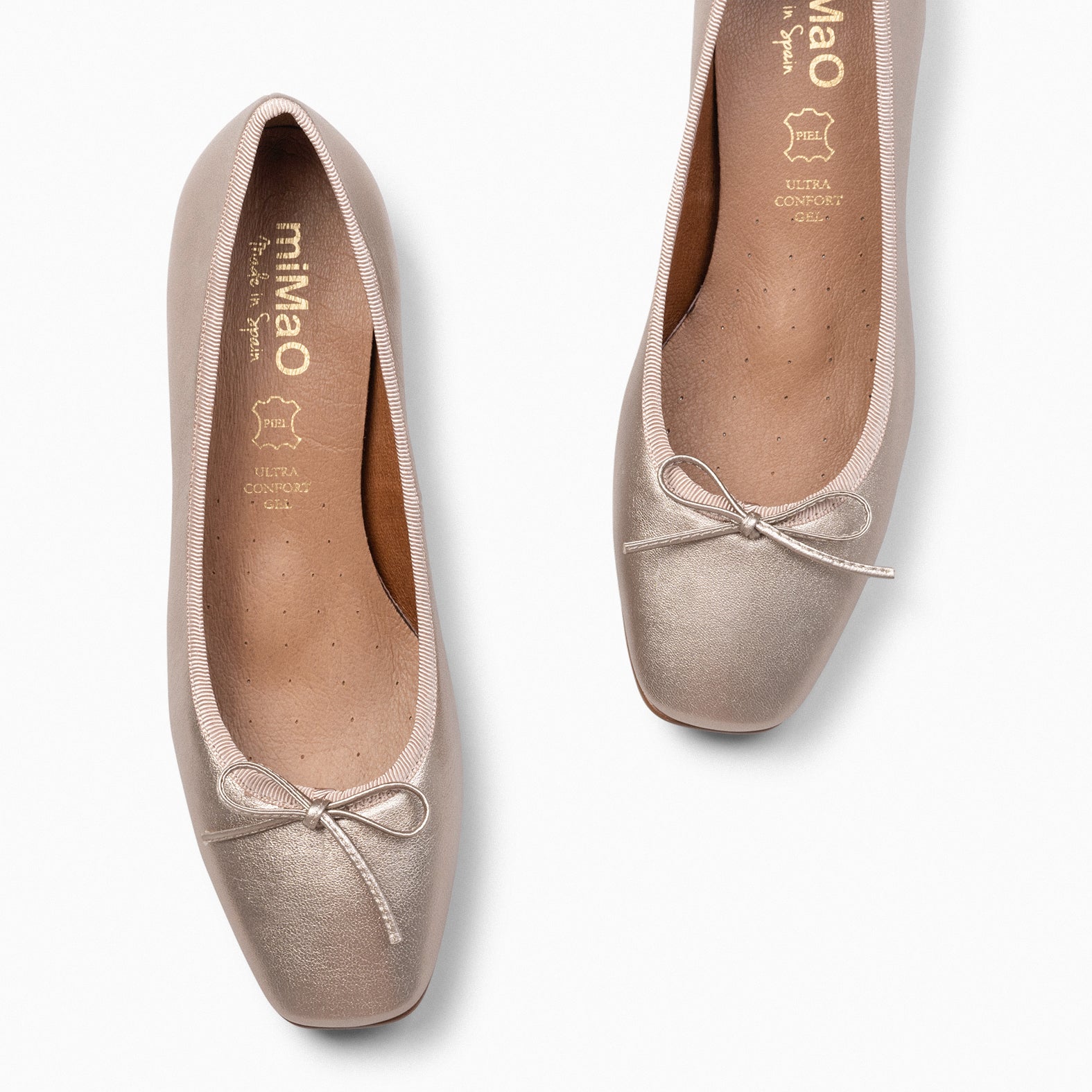 OPERA – Bailarinas con tacón PLATINO - miMaO ®