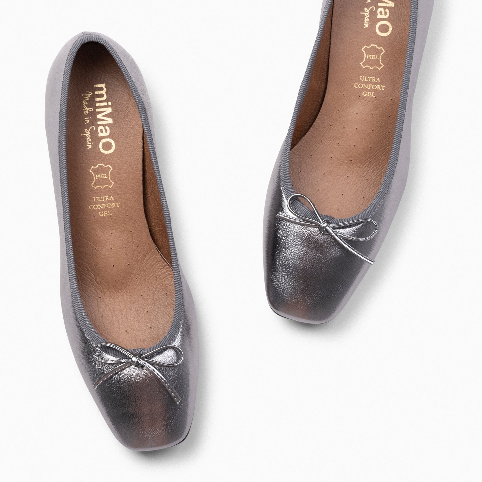 OPERA – Bailarinas con tacón PLATA - miMaO ®