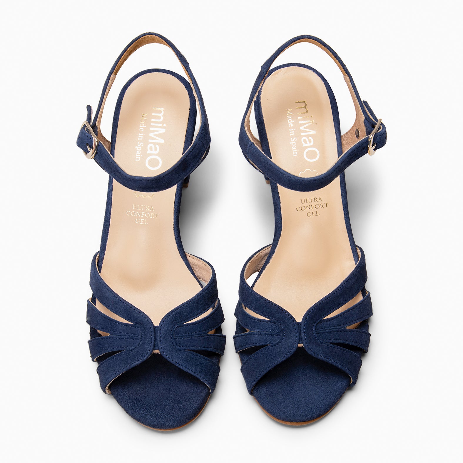 MUSA – Sandalias de Tacón ancho MARINO - miMaO ®