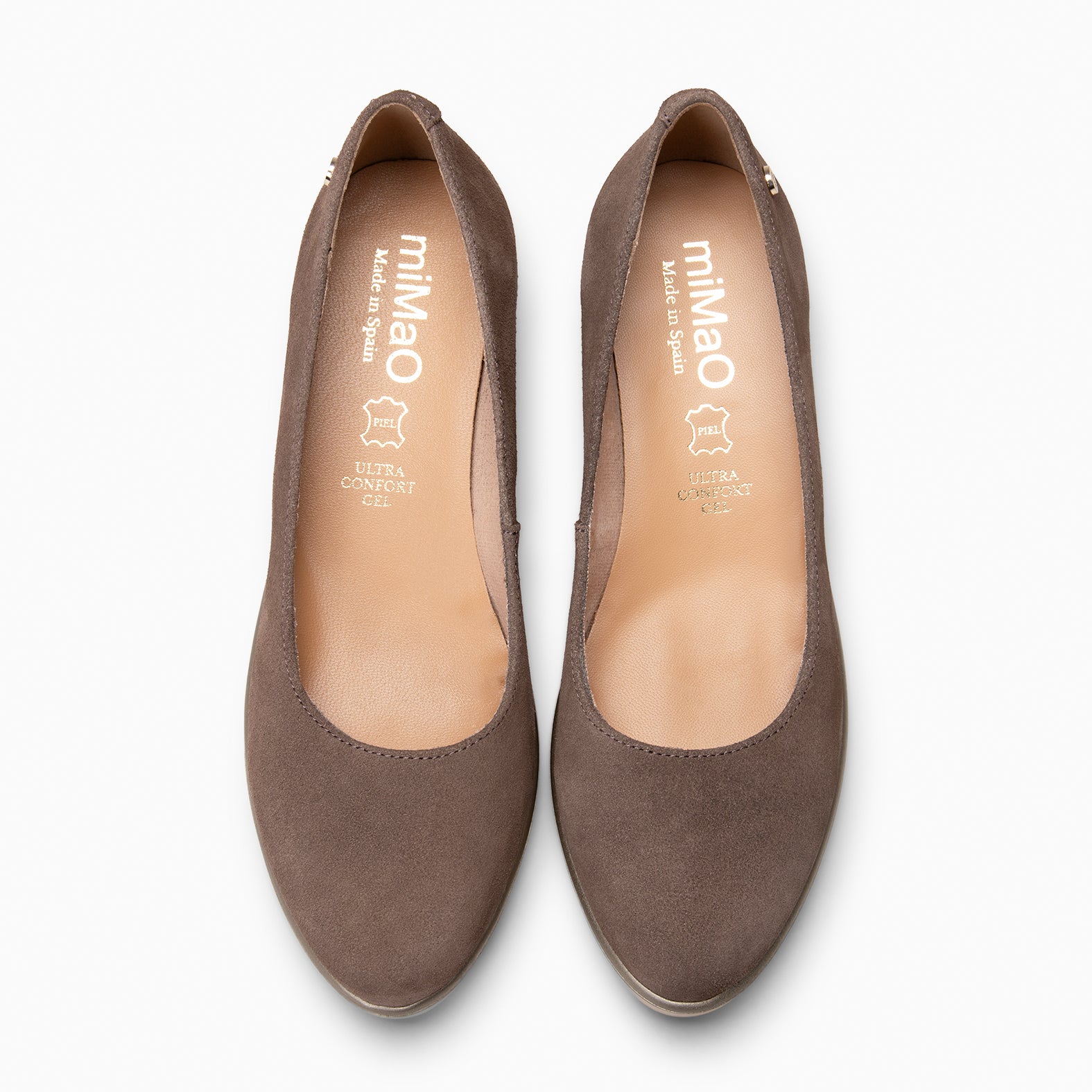 IRIS - Bailarina con cuña TAUPE