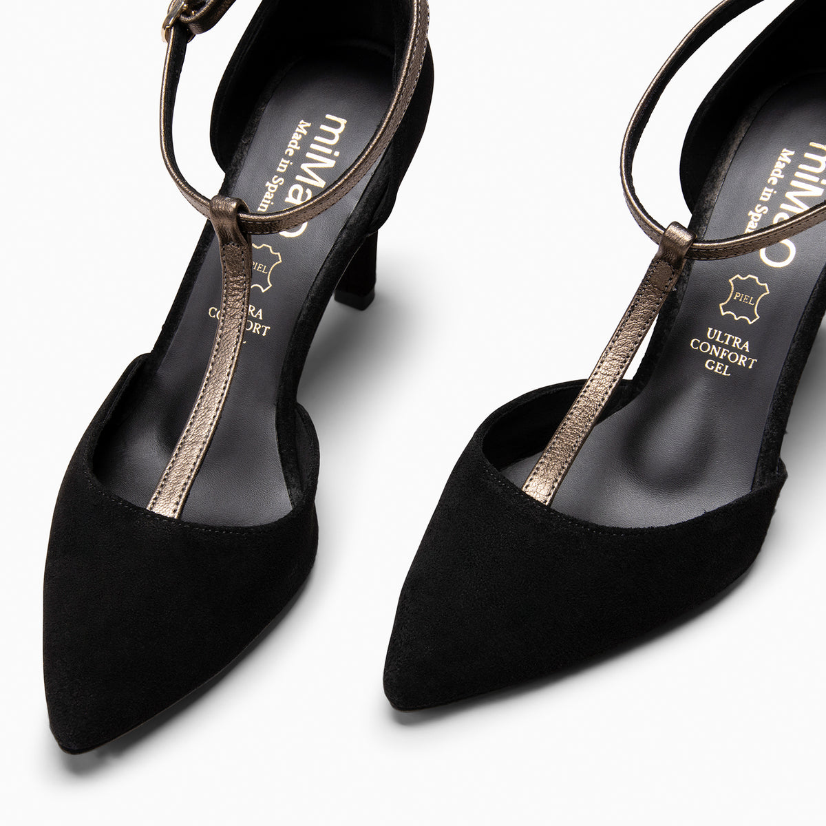 AMANDA - NACHTZWART Pumps met hoge hak