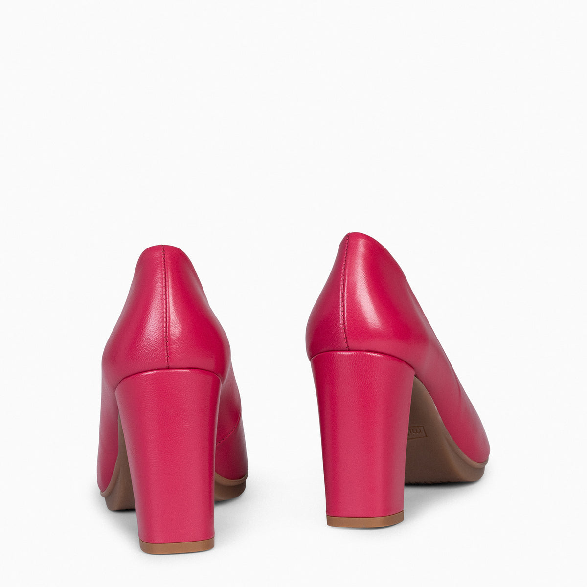 URBAN SALON – Zapatos de tacón alto de napa FUCSIA - miMaO ®