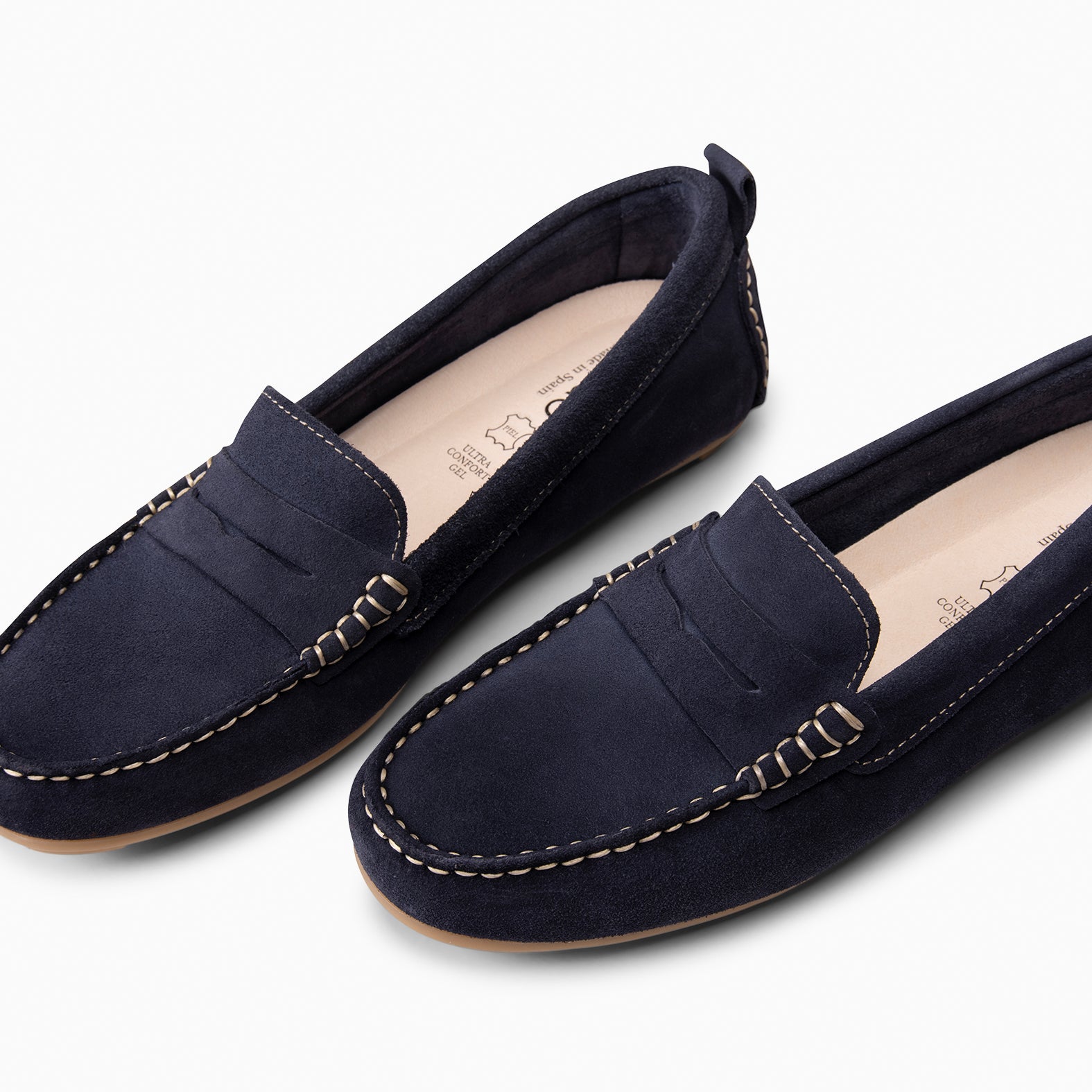 MONTEZ – Mocasín plano con plantilla extraíble MARINO - miMaO ®