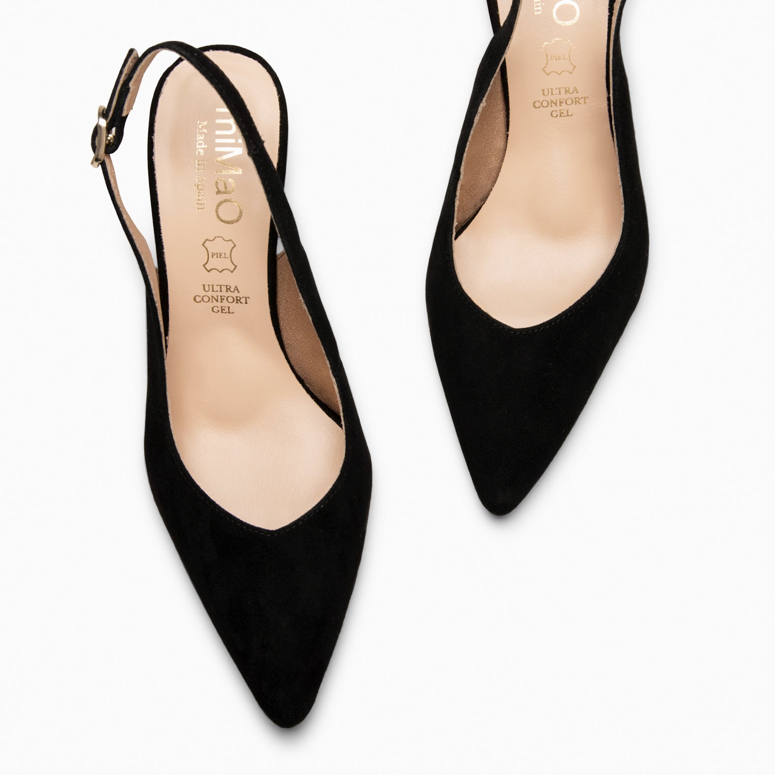 CANDELA - BLACK ELEGANT SLING-BACK
