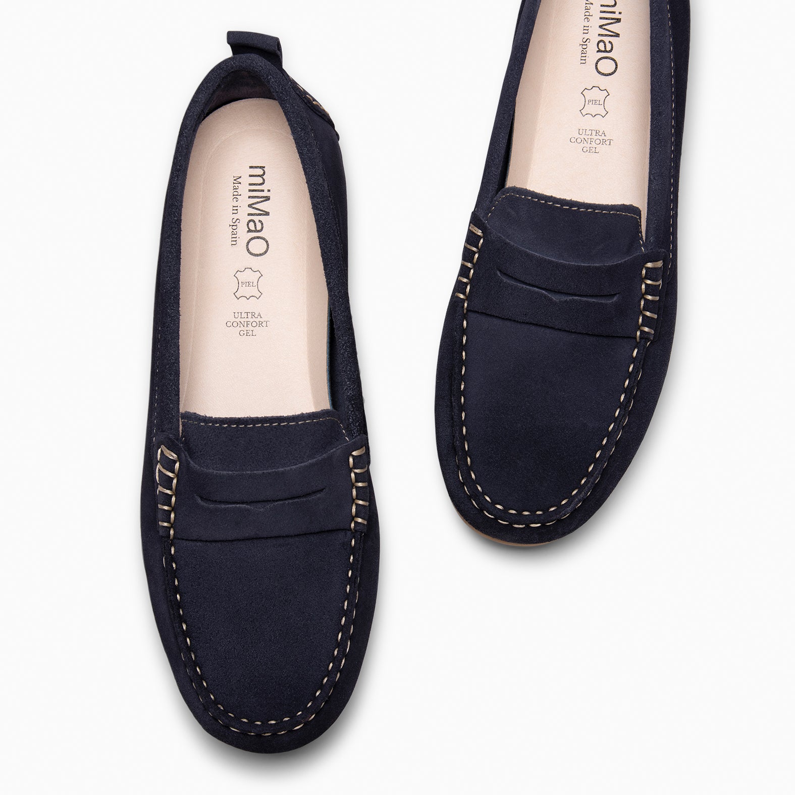 MONTEZ – Mocasín plano con plantilla extraíble MARINO - miMaO ®